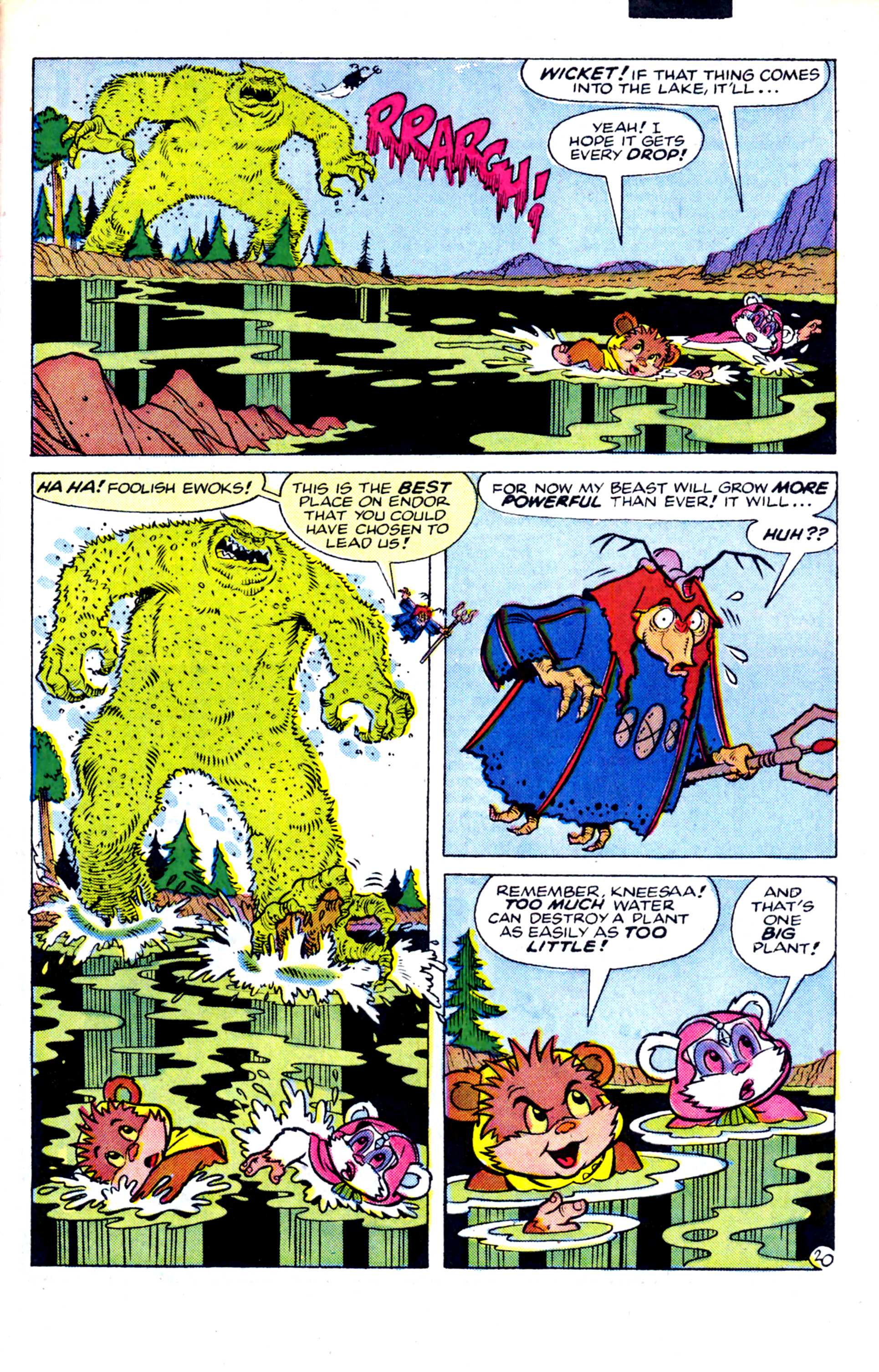 Read online Ewoks (1987) comic -  Issue #12 - 21