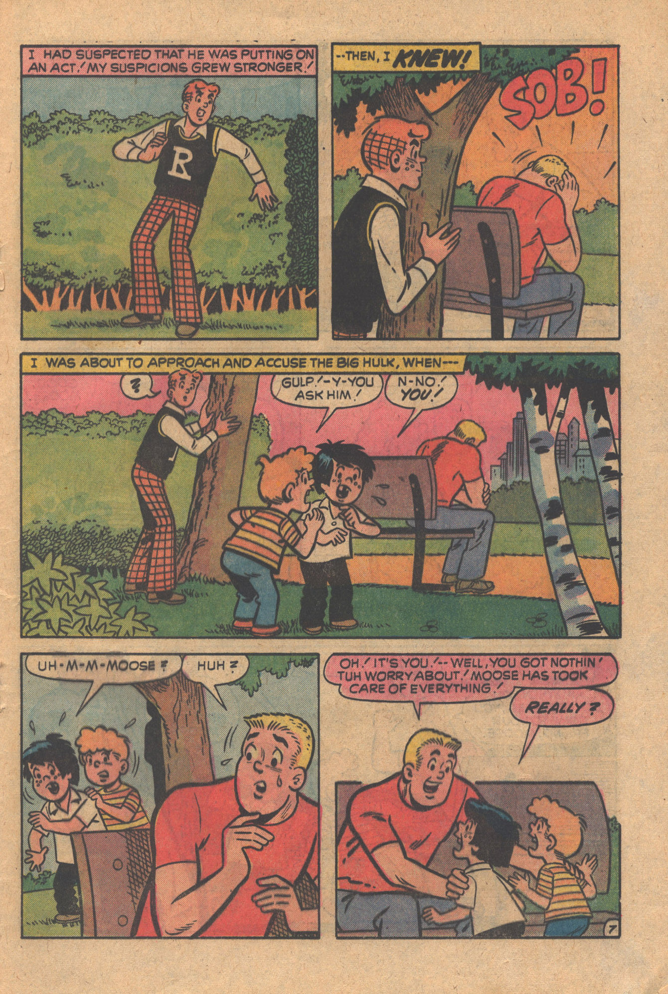 Read online Archie at Riverdale High (1972) comic -  Issue #15 - 21