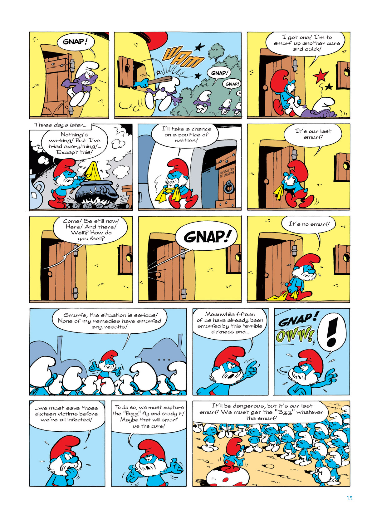 Read online The Smurfs comic -  Issue #1 - 15