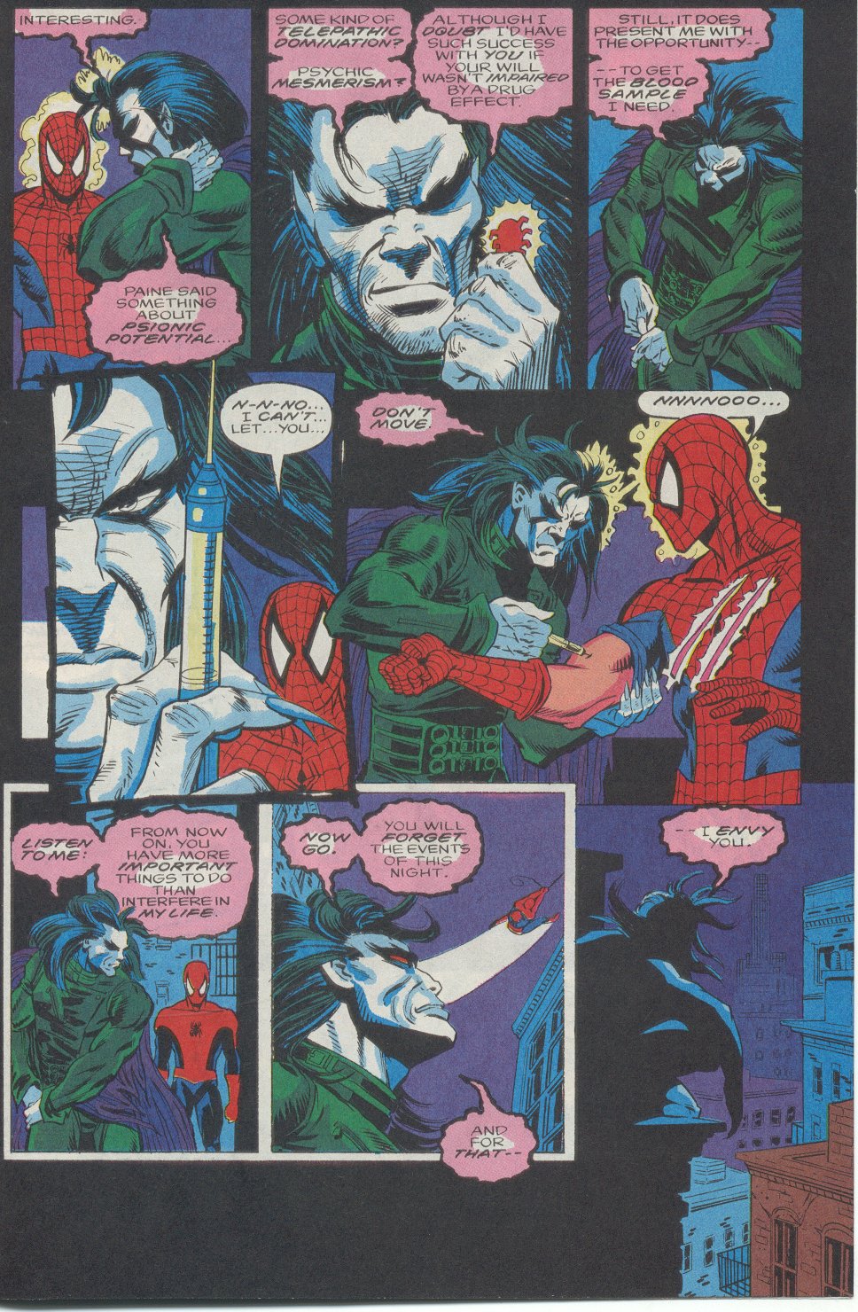 Read online Morbius: The Living Vampire (1992) comic -  Issue #4 - 23