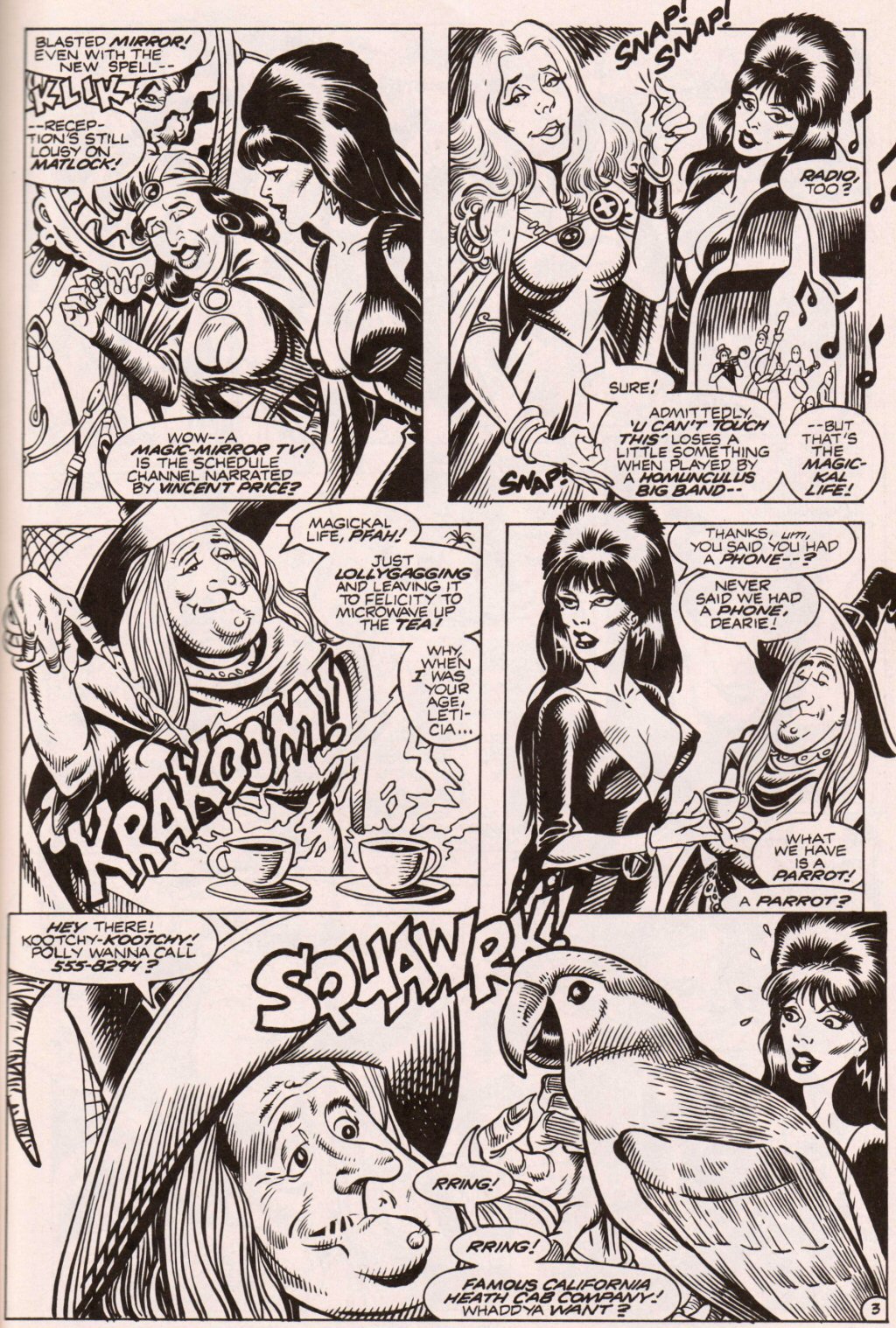 Read online Elvira, Mistress of the Dark comic -  Issue #7 - 25