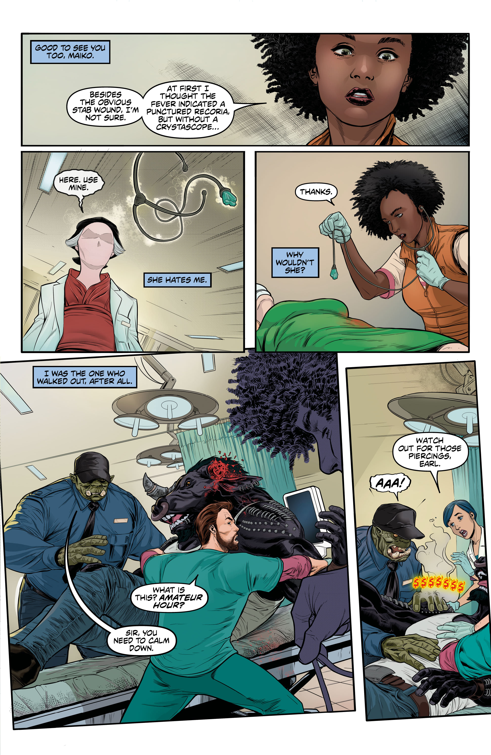 Read online The Ward comic -  Issue #1 - 14