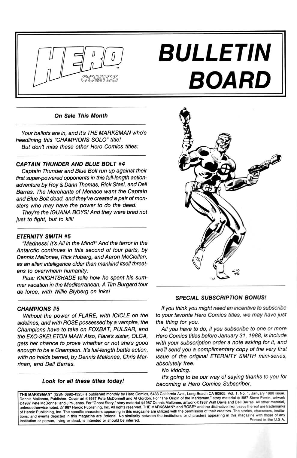 Read online The Marksman comic -  Issue #1 - 2
