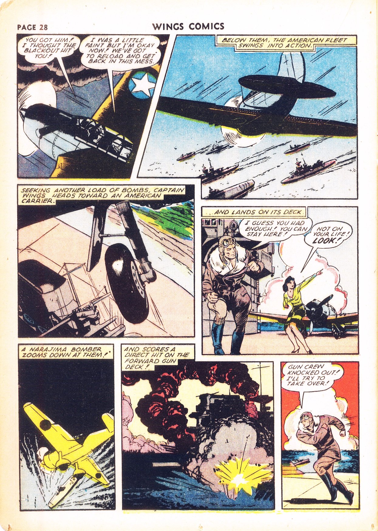 Read online Wings Comics comic -  Issue #26 - 30