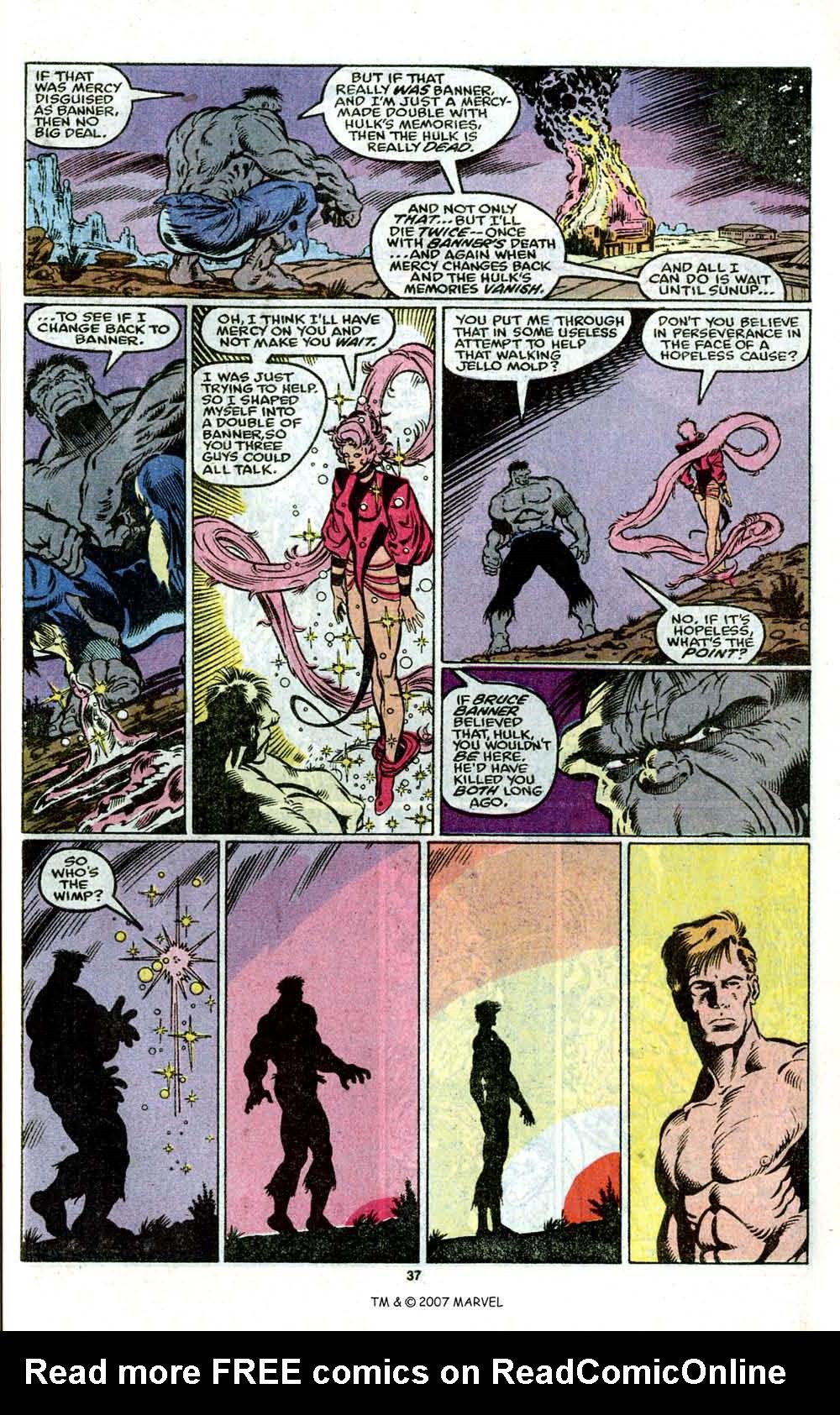 Read online The Incredible Hulk (1968) comic -  Issue # _Annual 1990 - 39