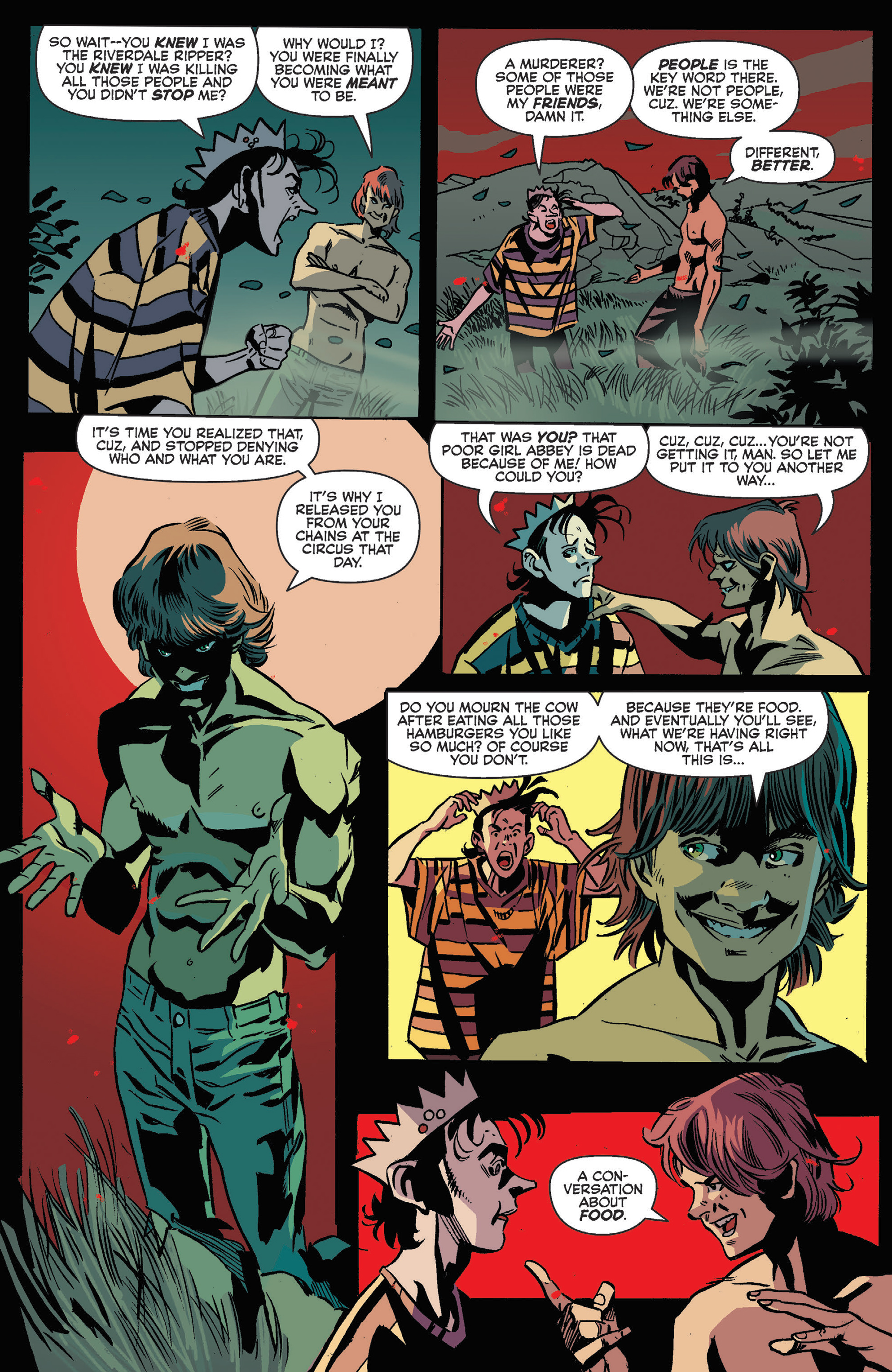Read online Jughead The Hunger comic -  Issue #3 - 7