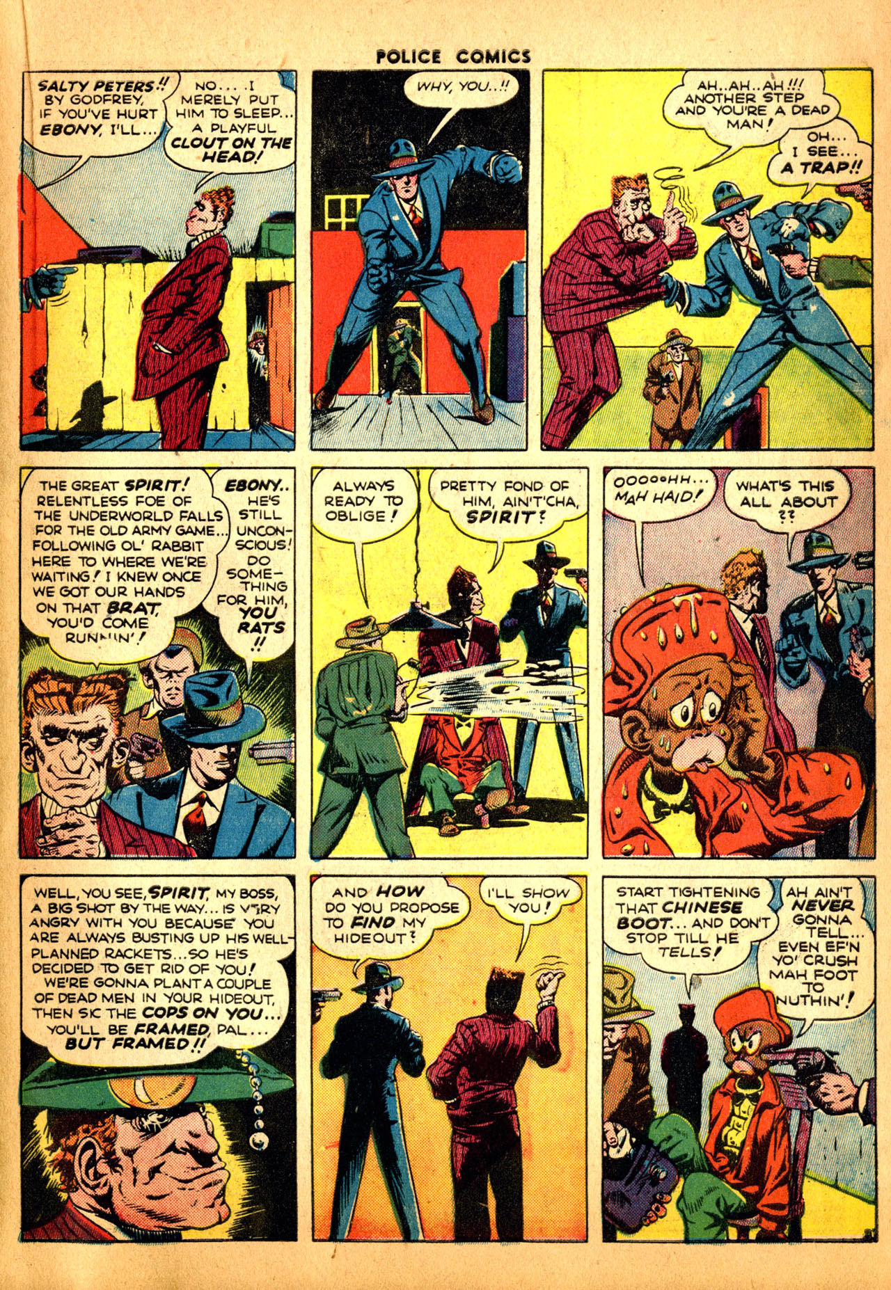 Read online Police Comics comic -  Issue #24 - 21