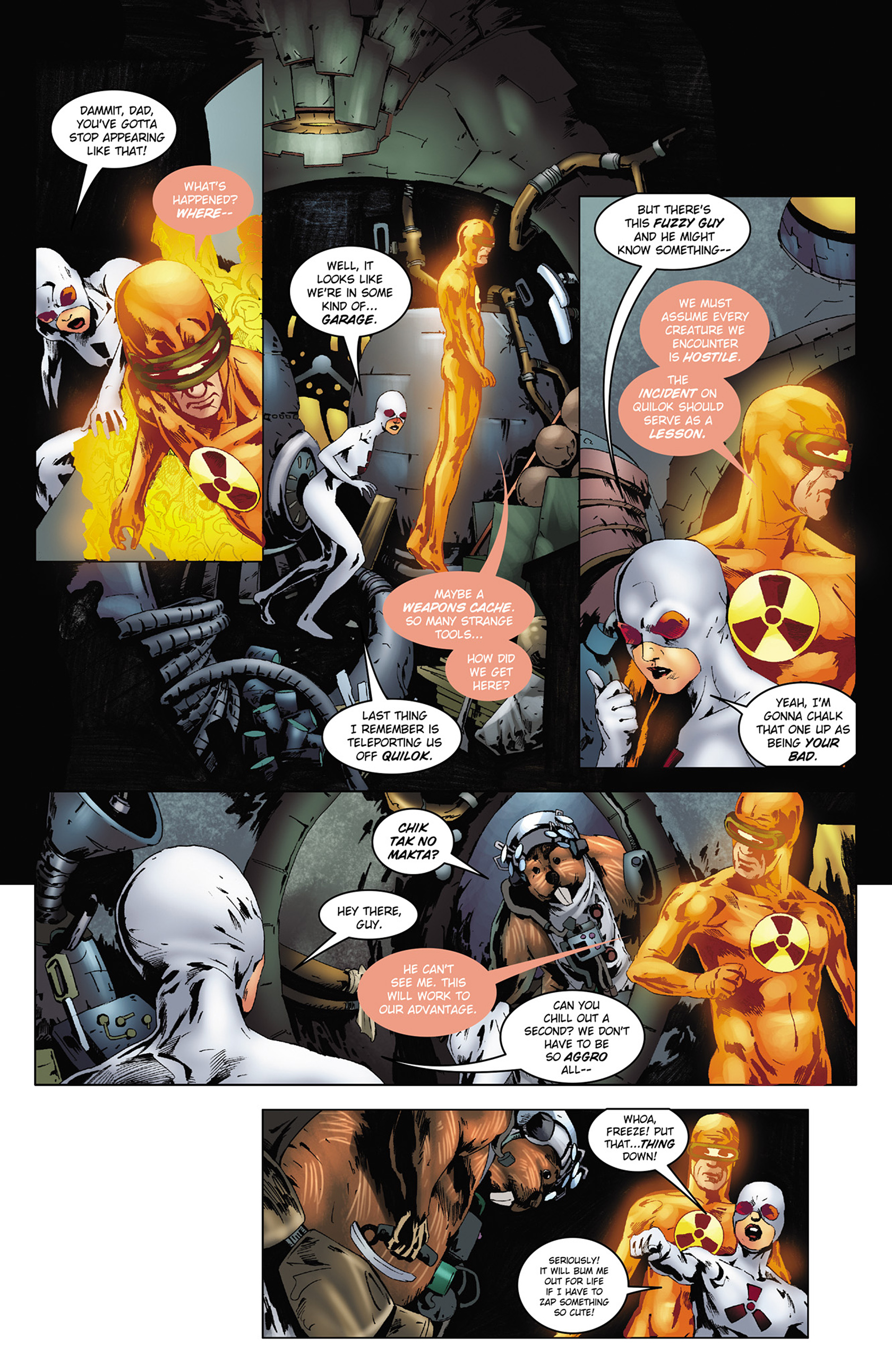 Read online Solar: Man of the Atom (2014) comic -  Issue #6 - 8