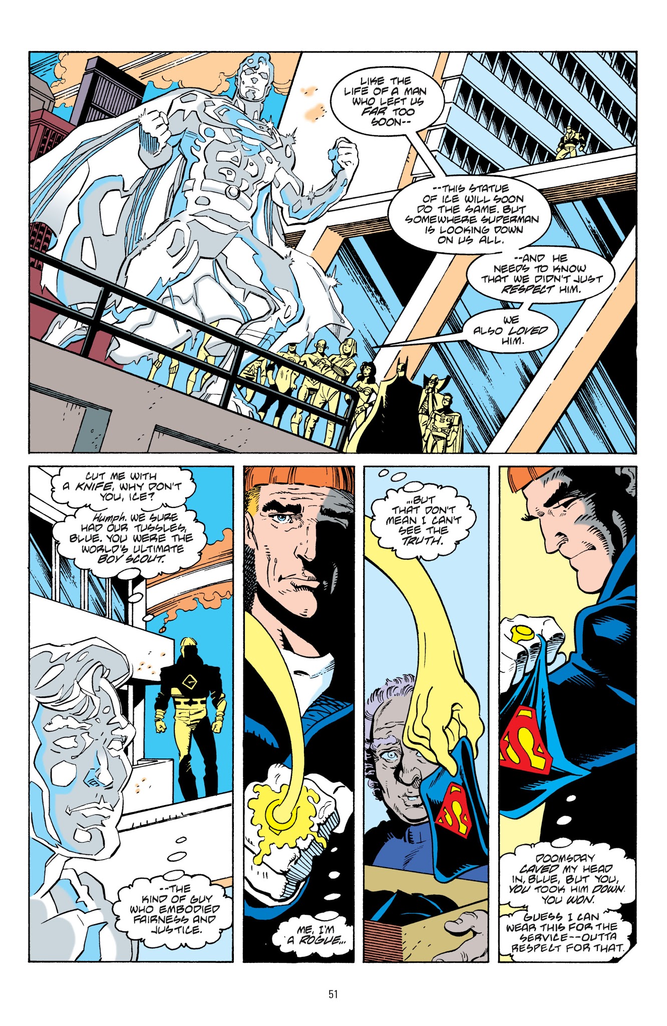 Read online Superman: Funeral For A Friend comic -  Issue # TPB - 48