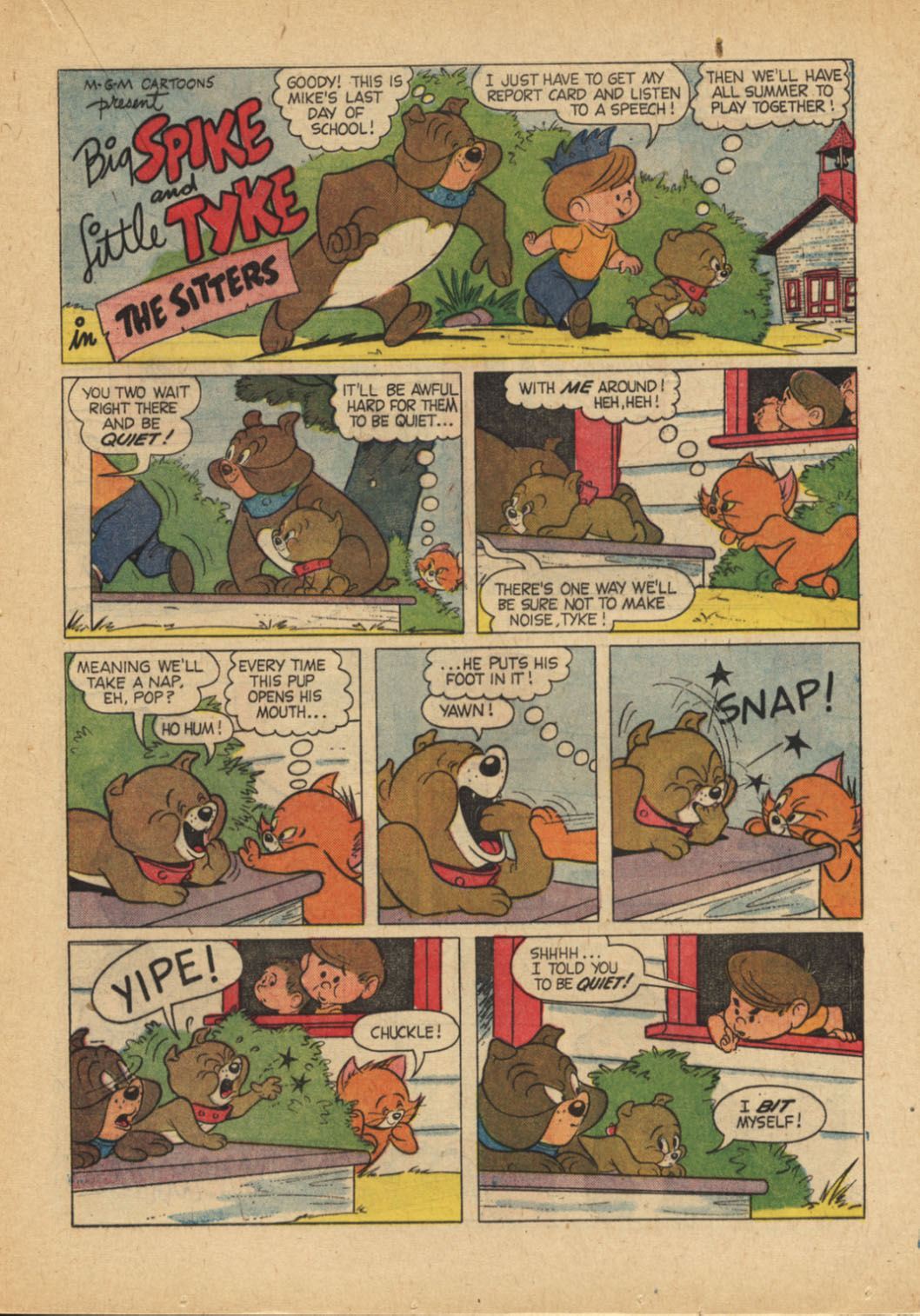 Read online M.G.M's The Mouse Musketeers comic -  Issue #13 - 17