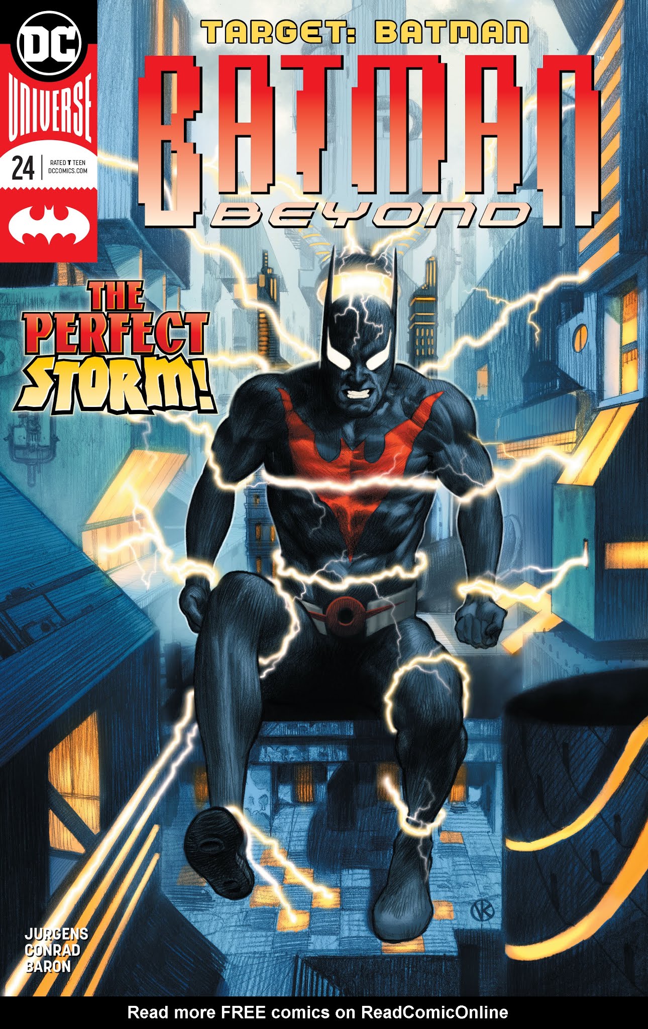 Read online Batman Beyond (2016) comic -  Issue #24 - 1