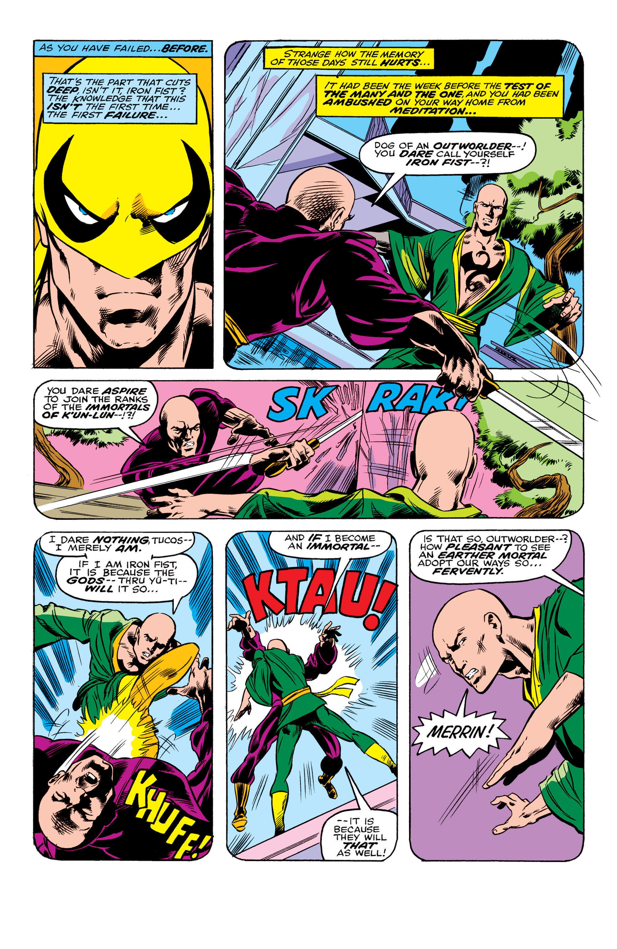 Read online Iron Fist (1975) comic -  Issue #2 - 3