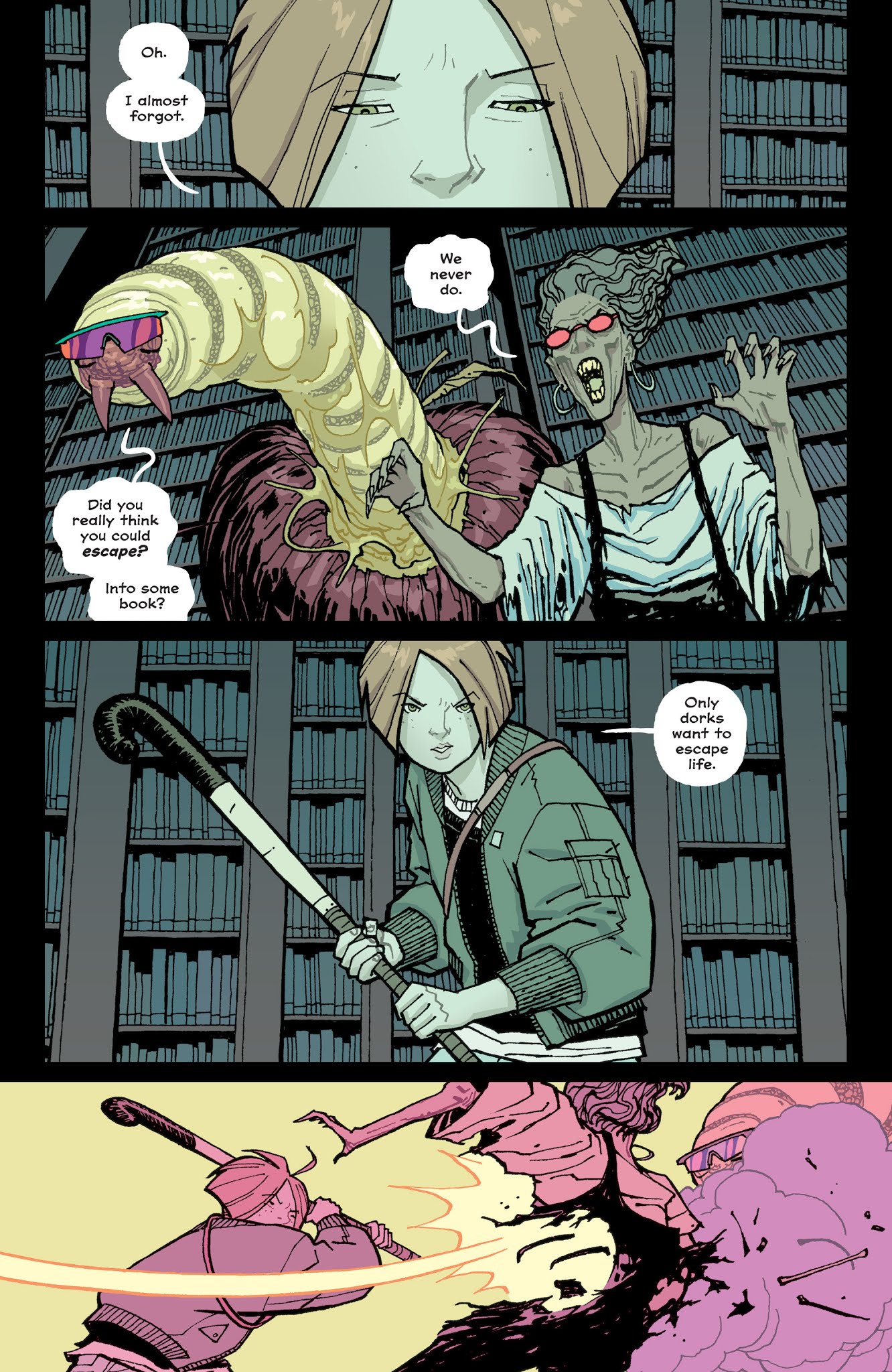 Read online Paper Girls comic -  Issue #21 - 8