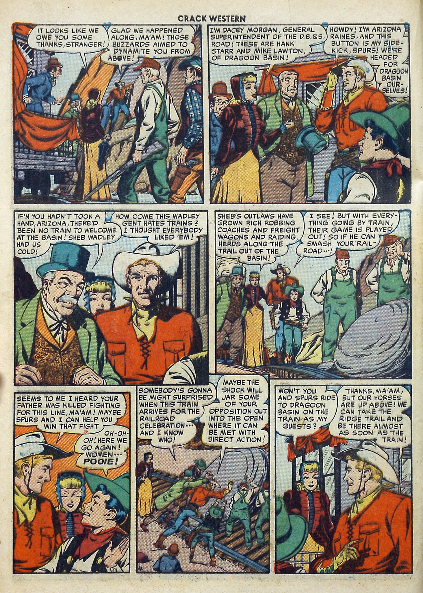 Read online Crack Western comic -  Issue #71 - 6
