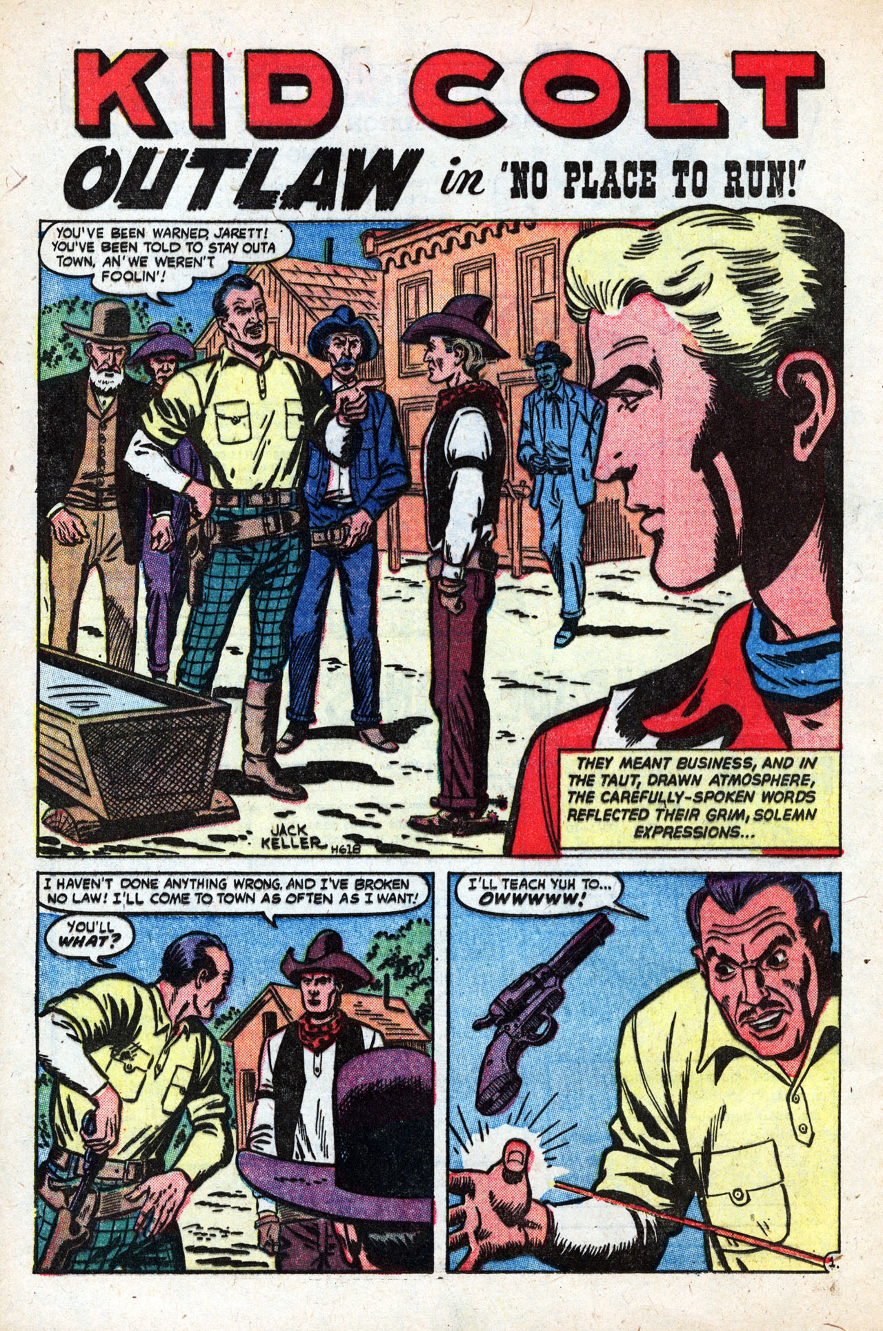 Read online Kid Colt Outlaw comic -  Issue #57 - 16