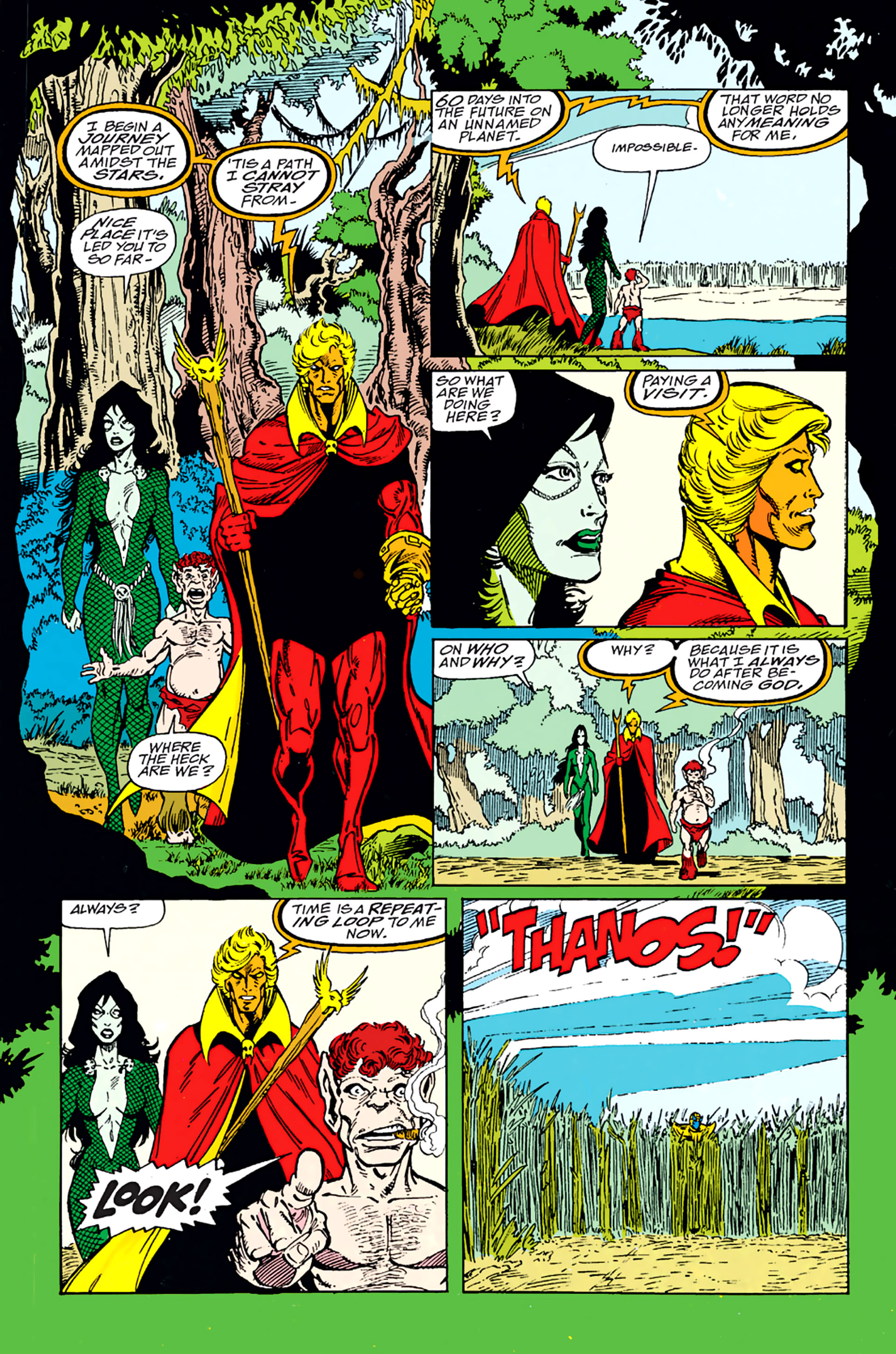 Read online Infinity Gauntlet (1991) comic -  Issue #6 - 34