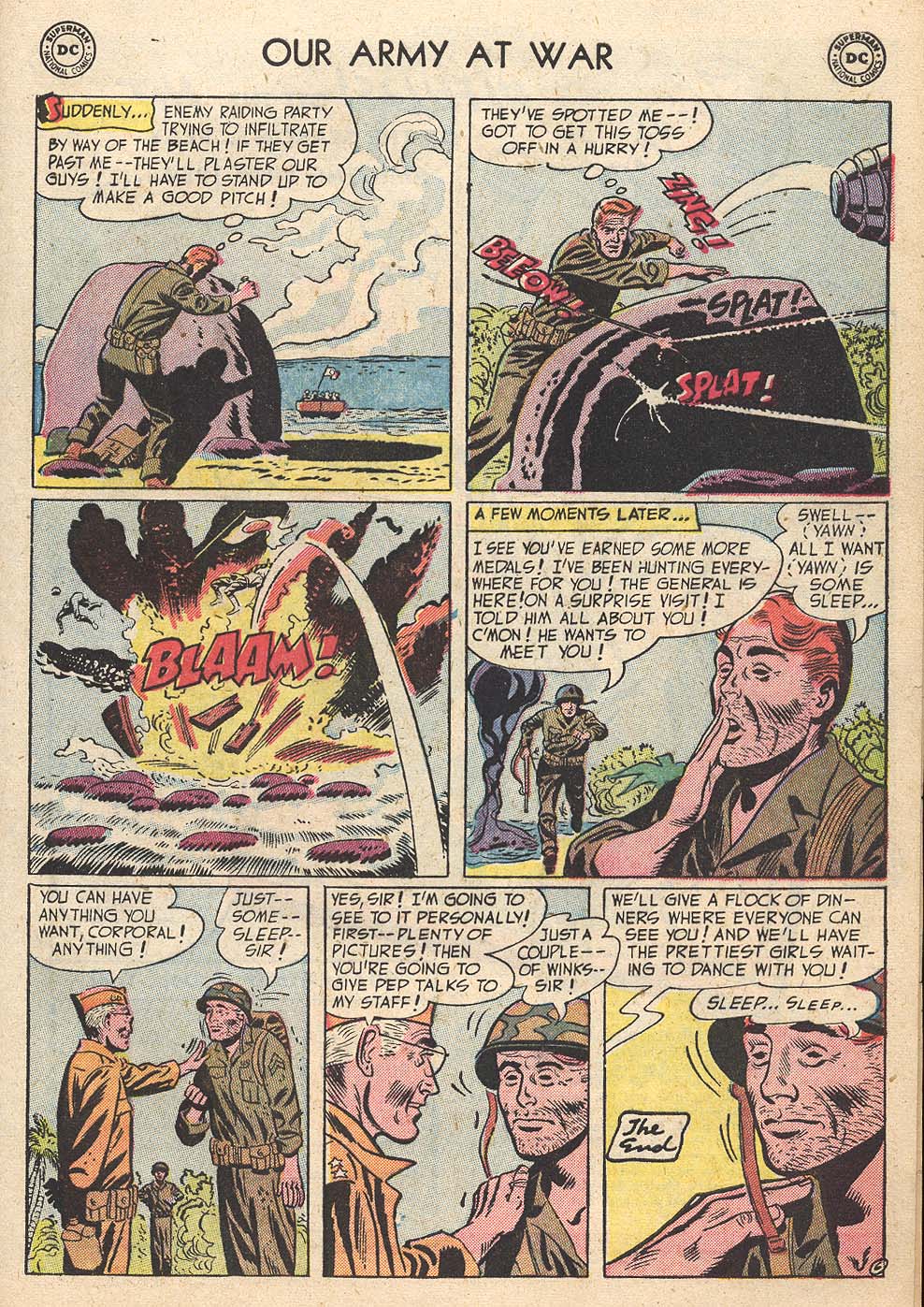 Read online Our Army at War (1952) comic -  Issue #18 - 33