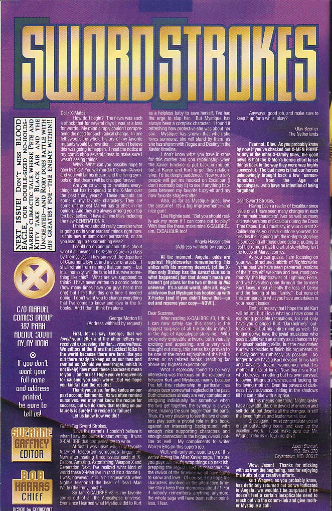 Read online Excalibur (1988) comic -  Issue #89 - 25