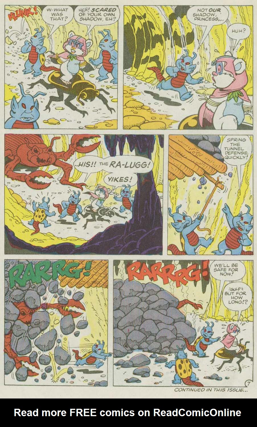 Read online Ewoks (1987) comic -  Issue #11 - 8