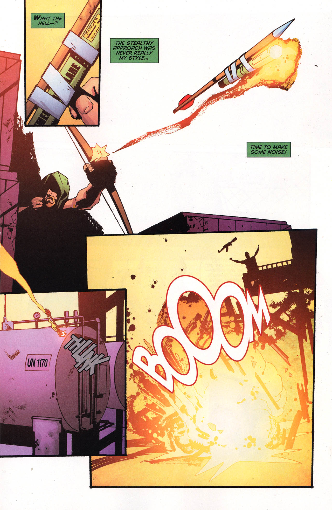Read online Green Arrow: Year One comic -  Issue #5 - 20