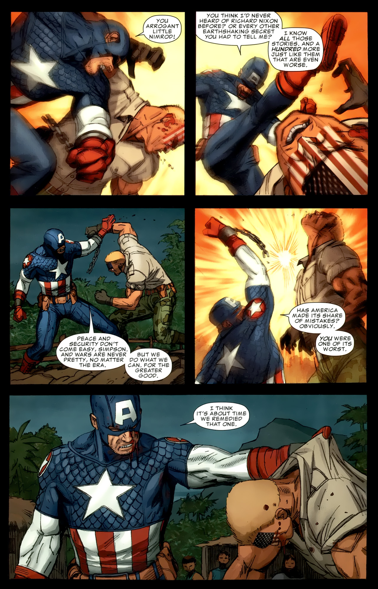 Read online Ultimate Captain America (2011) comic -  Issue #4 - 14
