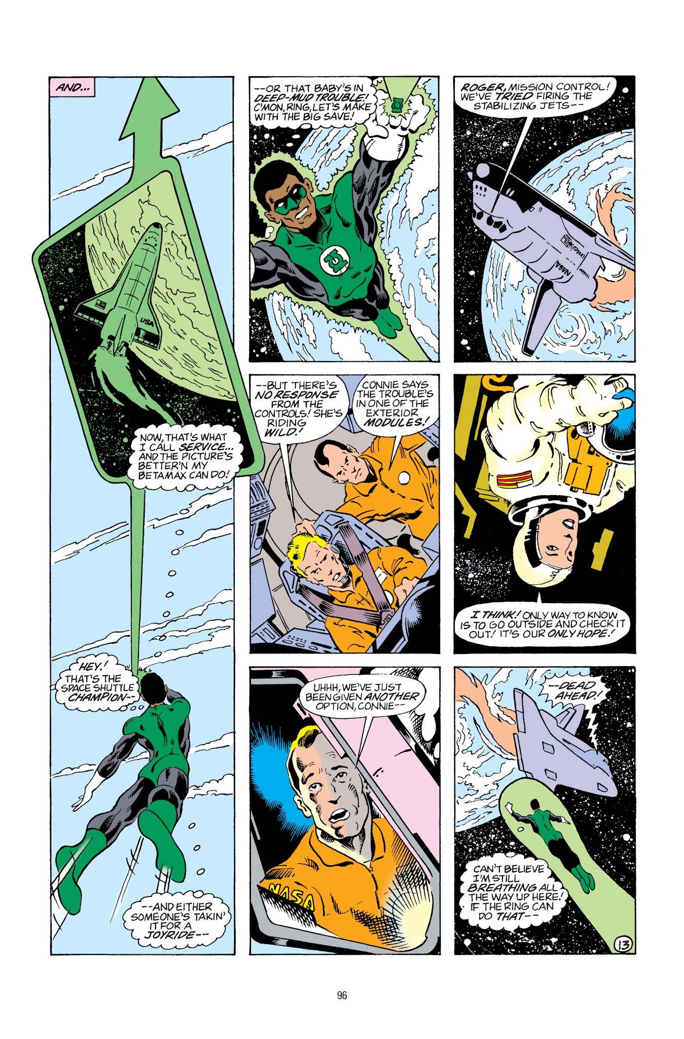 Read online Green Lantern: Sector 2814 comic -  Issue # TPB 2 - 96