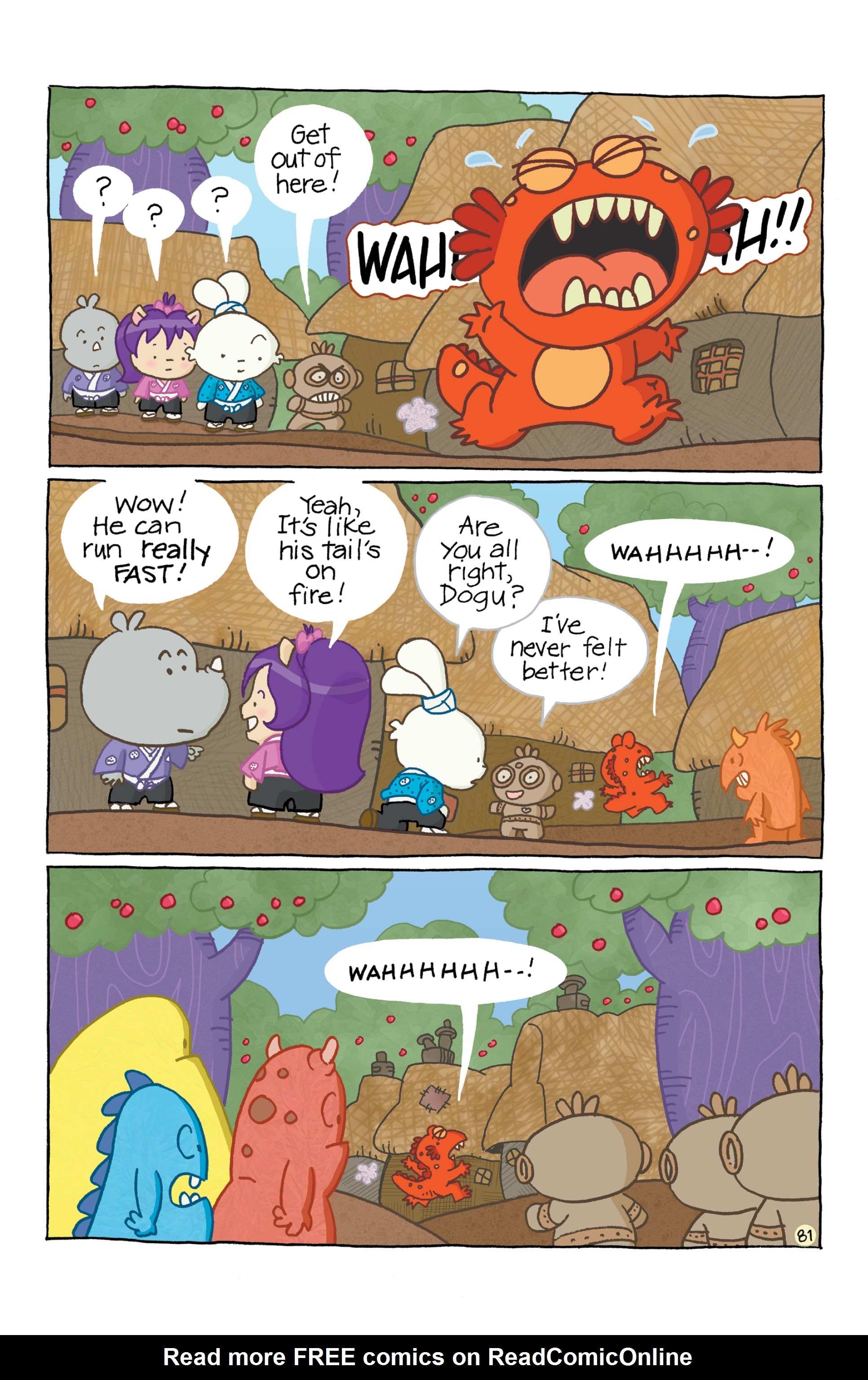 Read online Chibi-Usagi: Attack of the Heebie Chibis comic -  Issue # TPB - 85