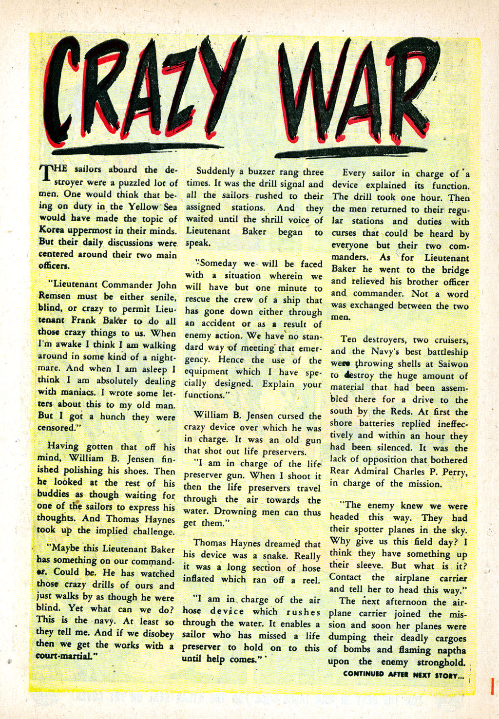 Read online Men in Action comic -  Issue #8 - 10
