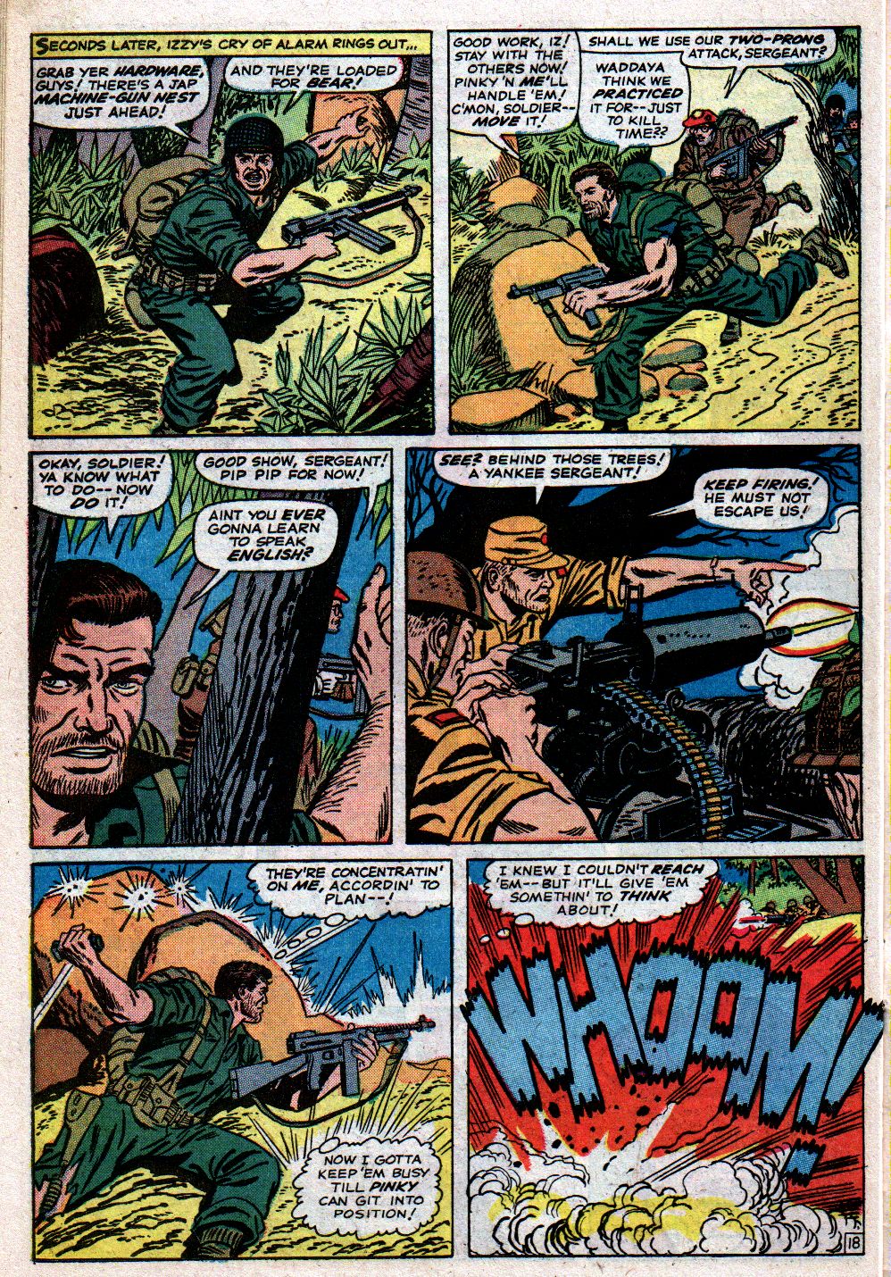Read online Sgt. Fury comic -  Issue #23 - 26