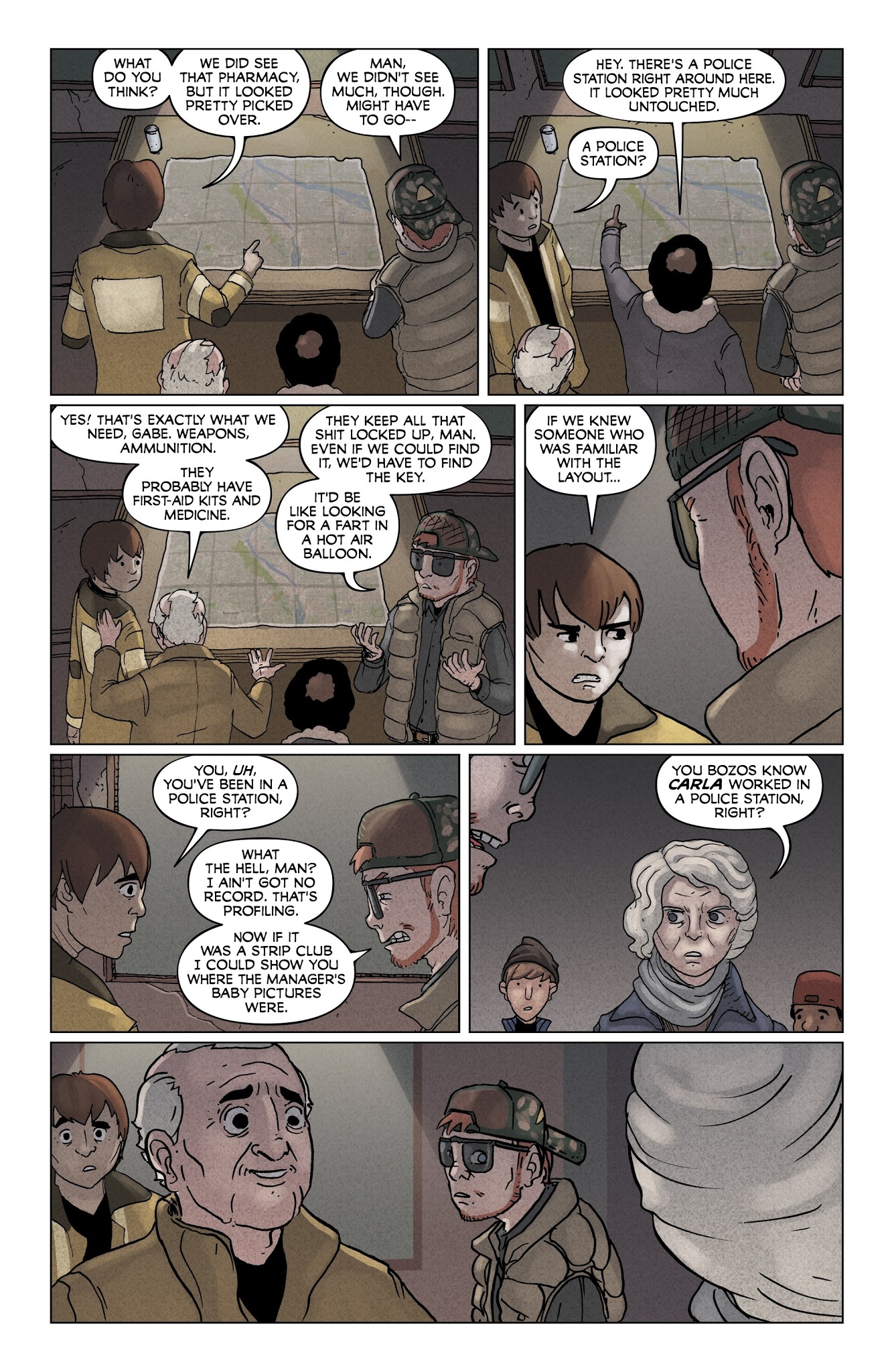 Read online Dead of Winter comic -  Issue #1 - 15