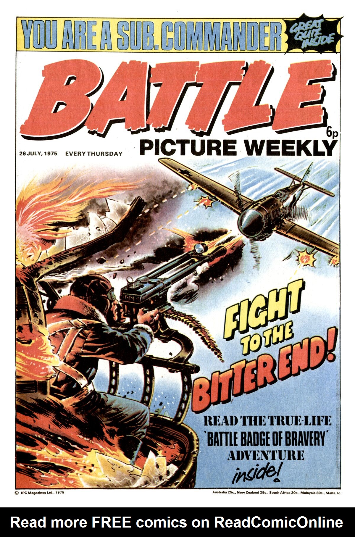 Read online Battle Picture Weekly comic -  Issue #21 - 1