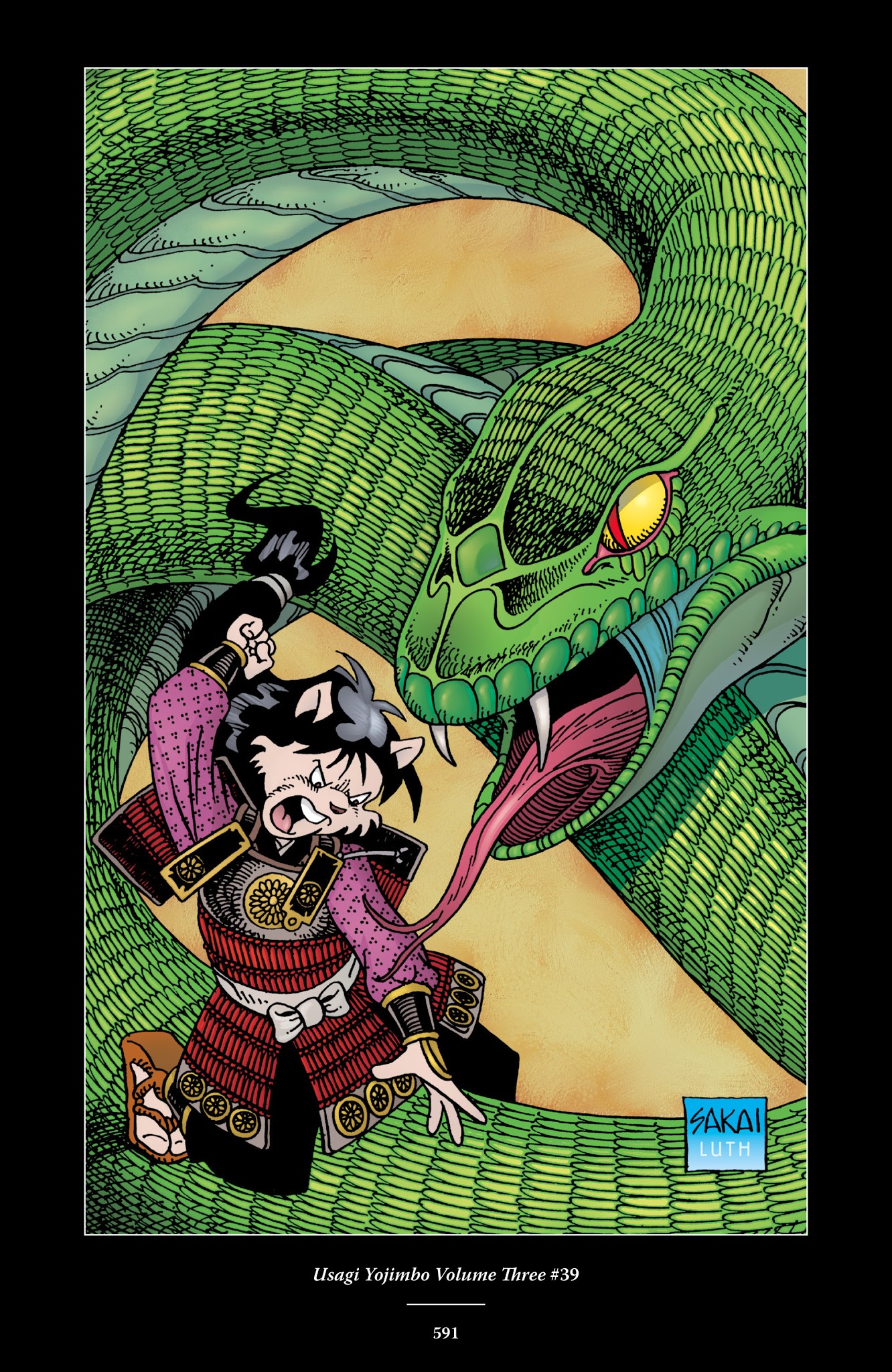 Read online The Usagi Yojimbo Saga comic -  Issue # TPB 3 - 584