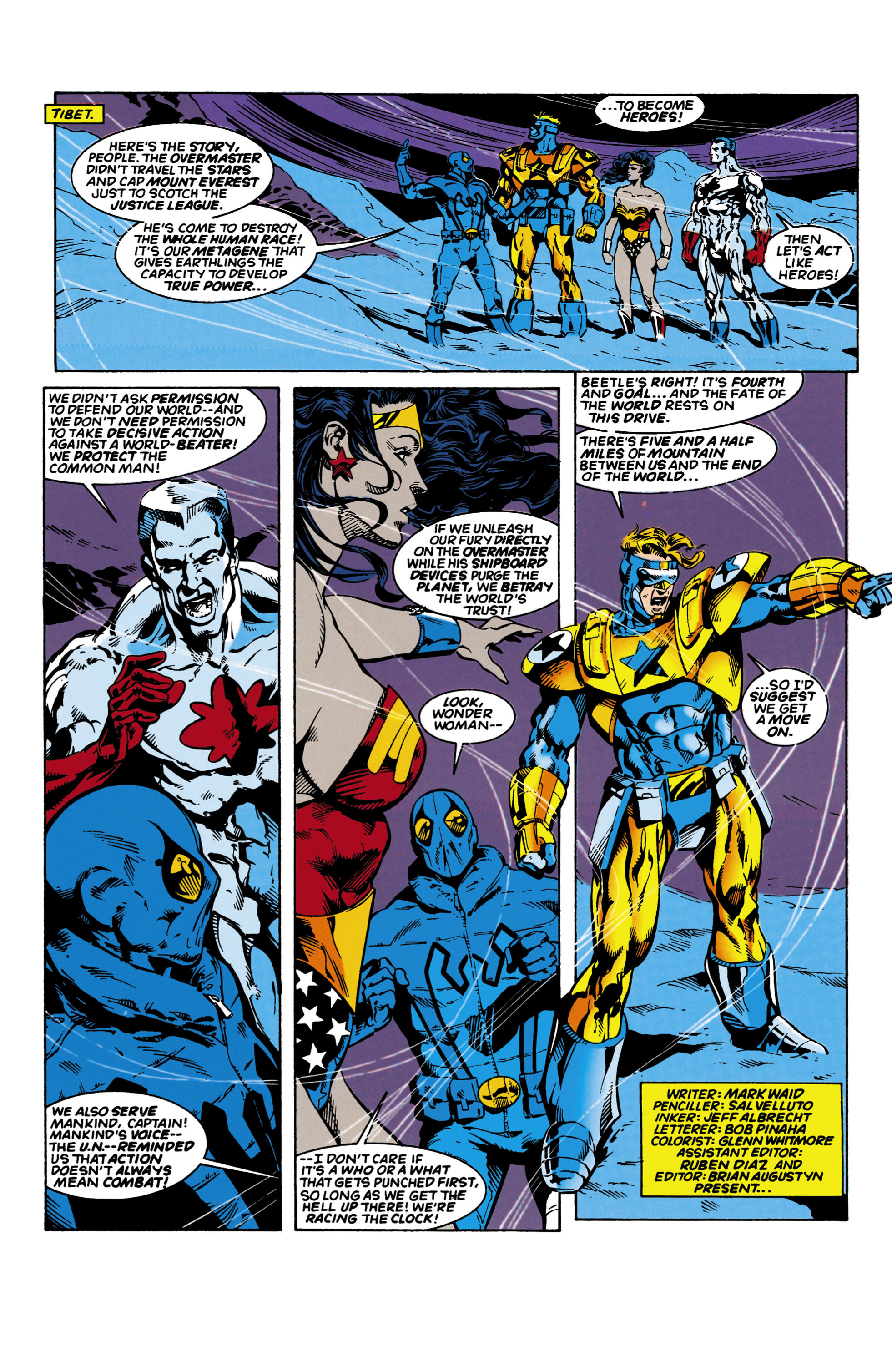 Justice League Task Force 14 Page 1