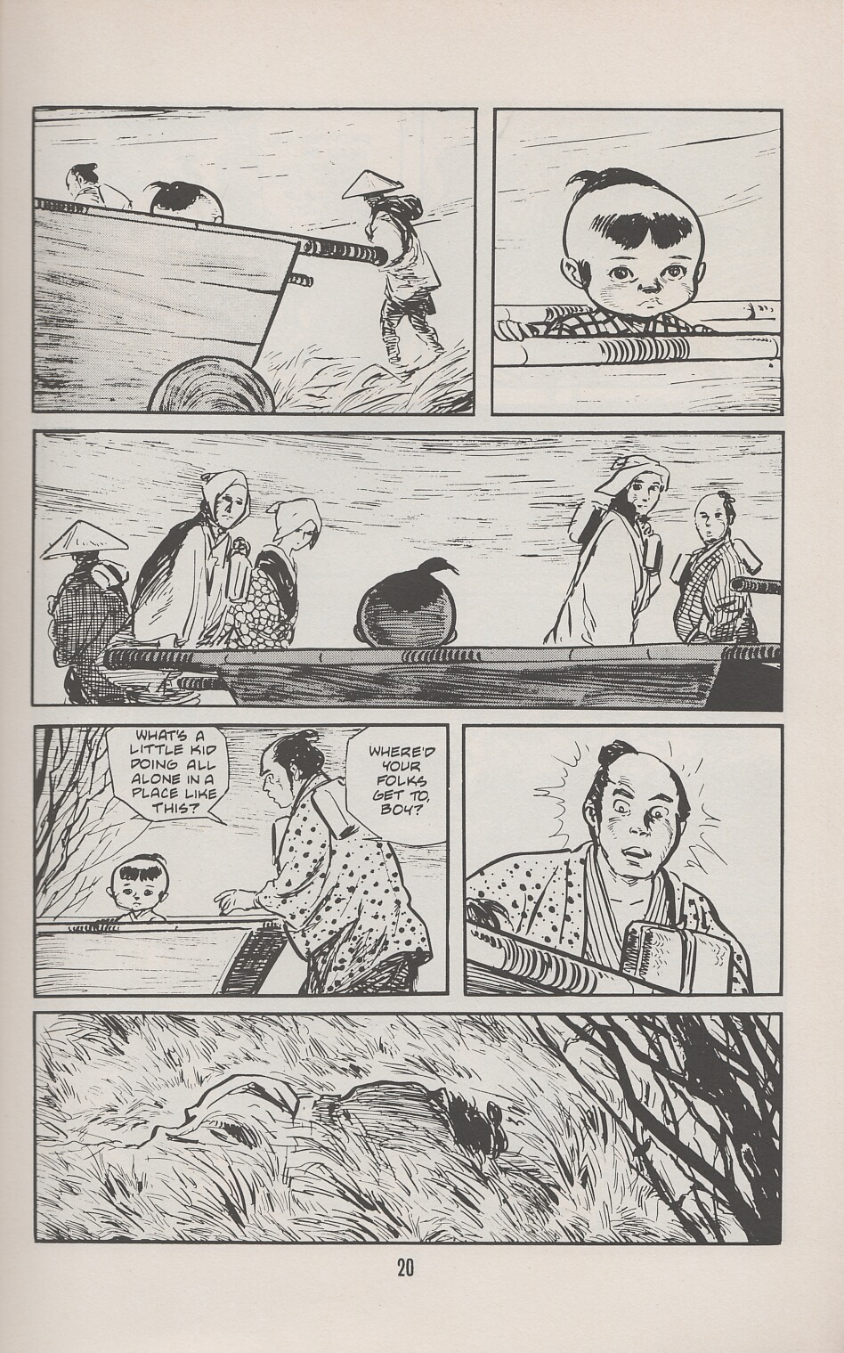 Read online Lone Wolf and Cub comic -  Issue #25 - 24