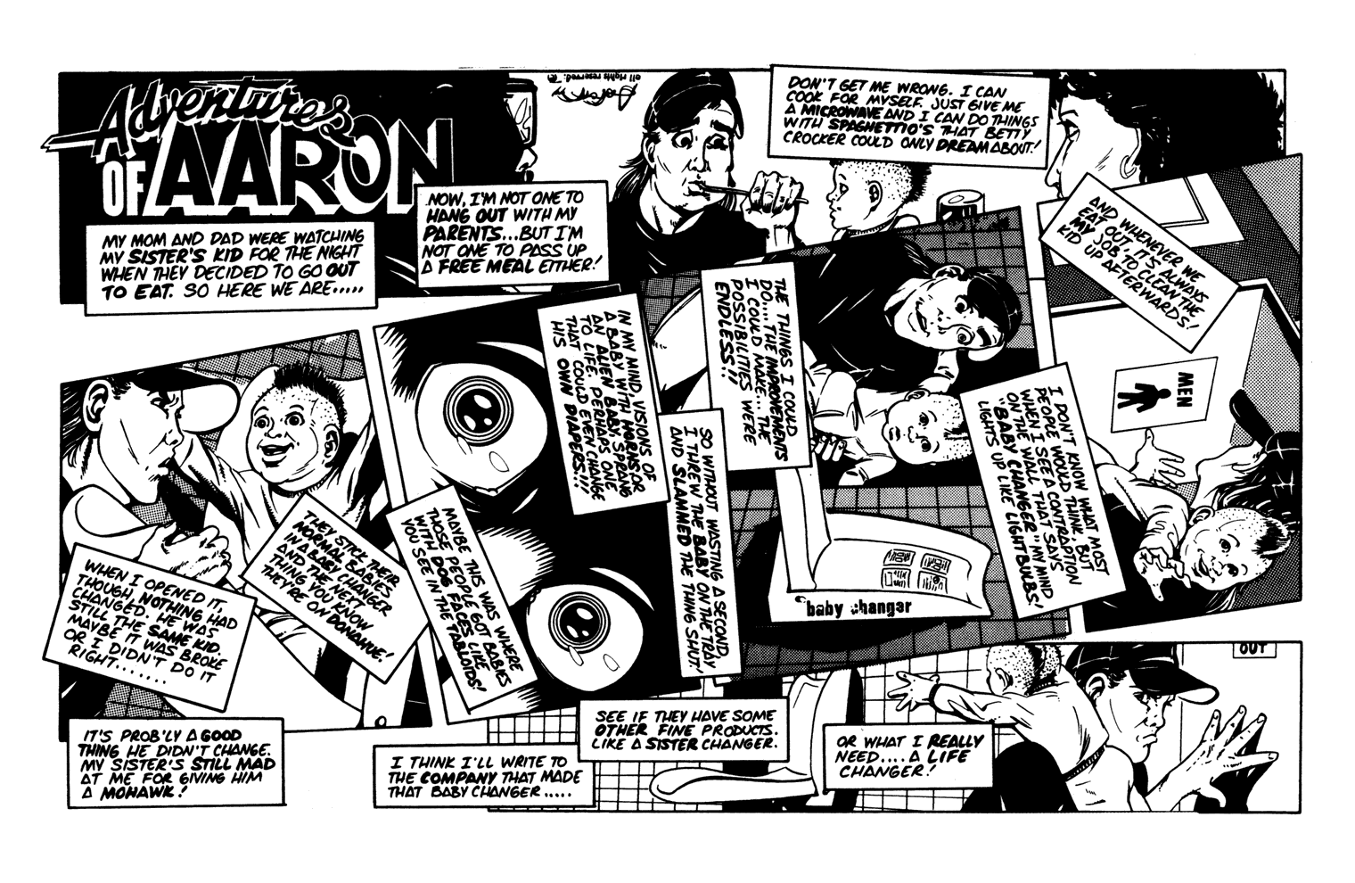 Read online Aaron Strips comic -  Issue #2 - 13
