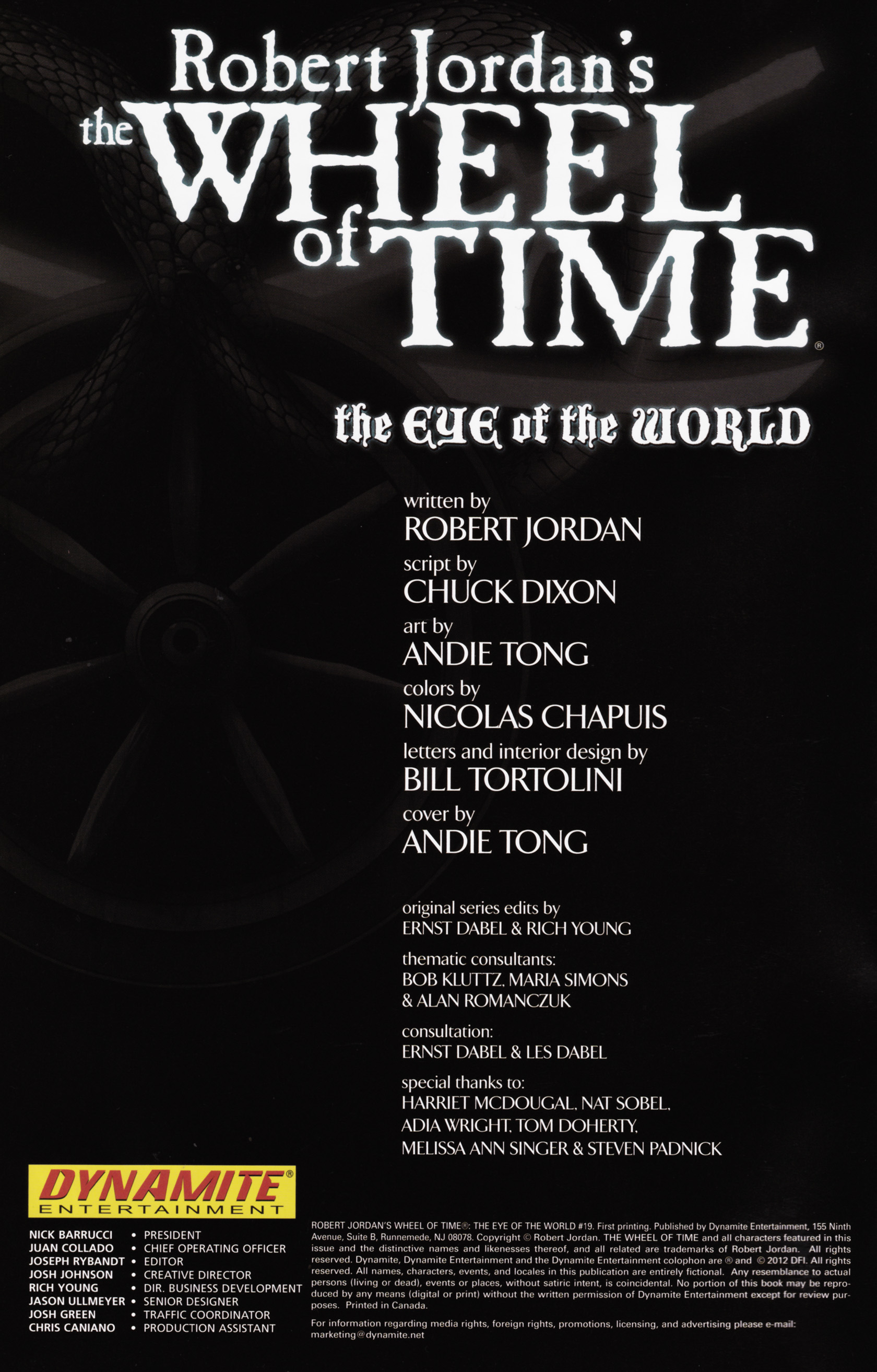 Read online Robert Jordan's Wheel of Time: The Eye of the World comic -  Issue #19 - 2