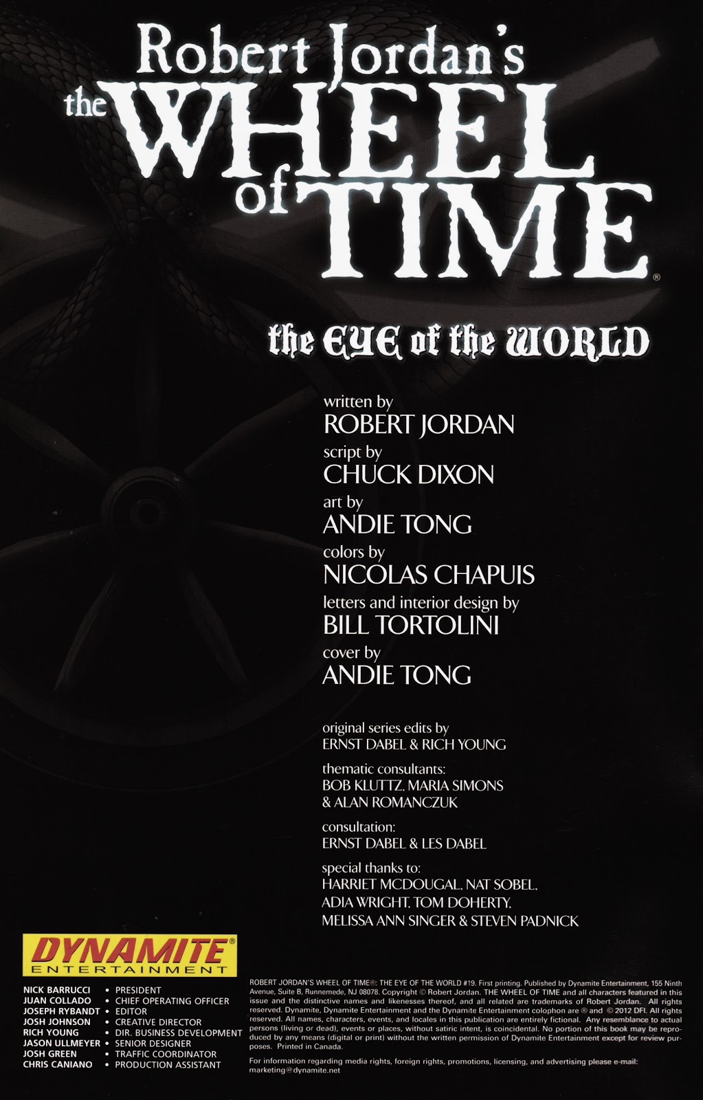 Robert Jordan's Wheel of Time: The Eye of the World issue 19 - Page 2