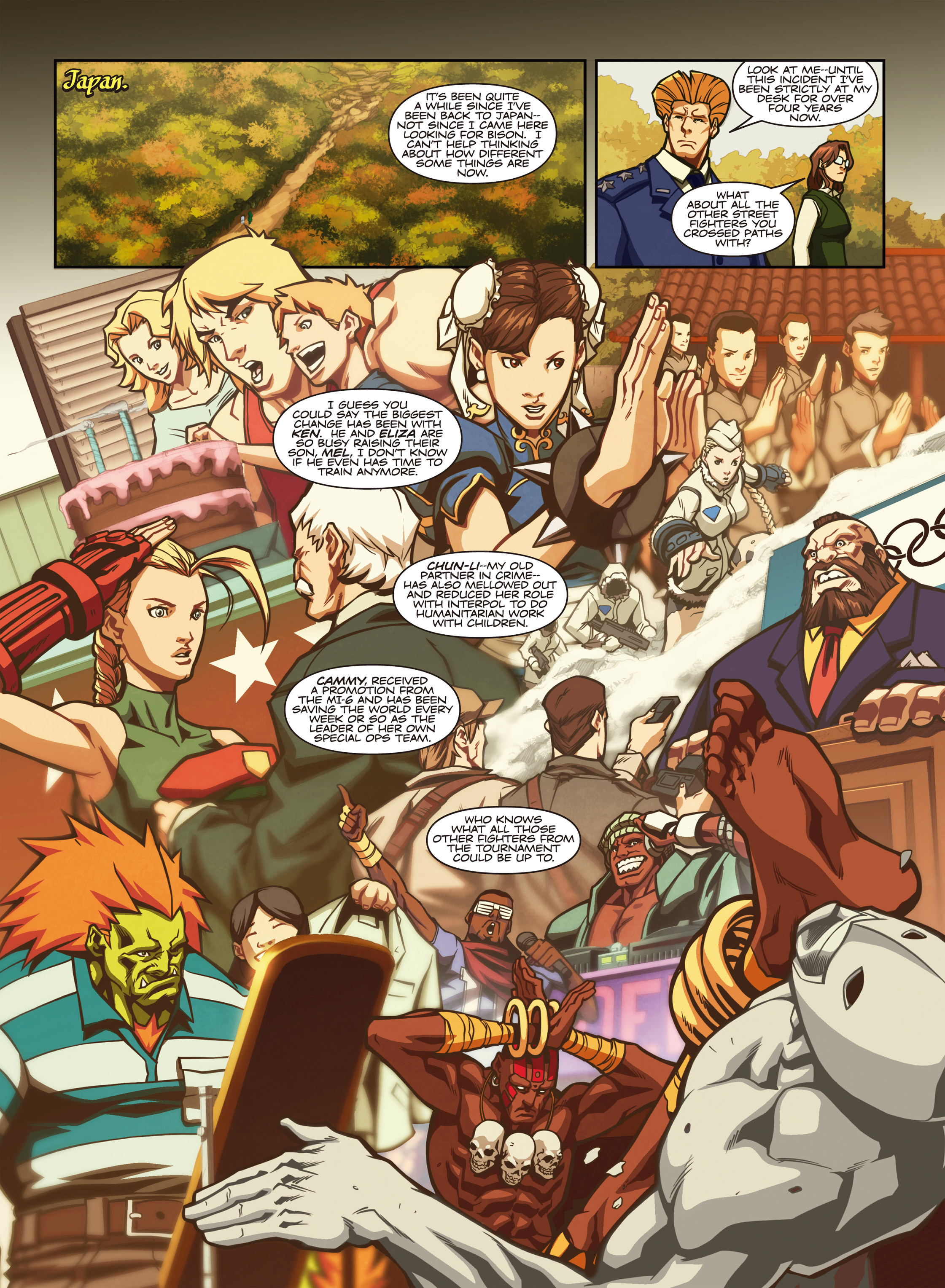 Read online Super Street Fighter comic -  Issue # Vol.1 - New Generations - 8