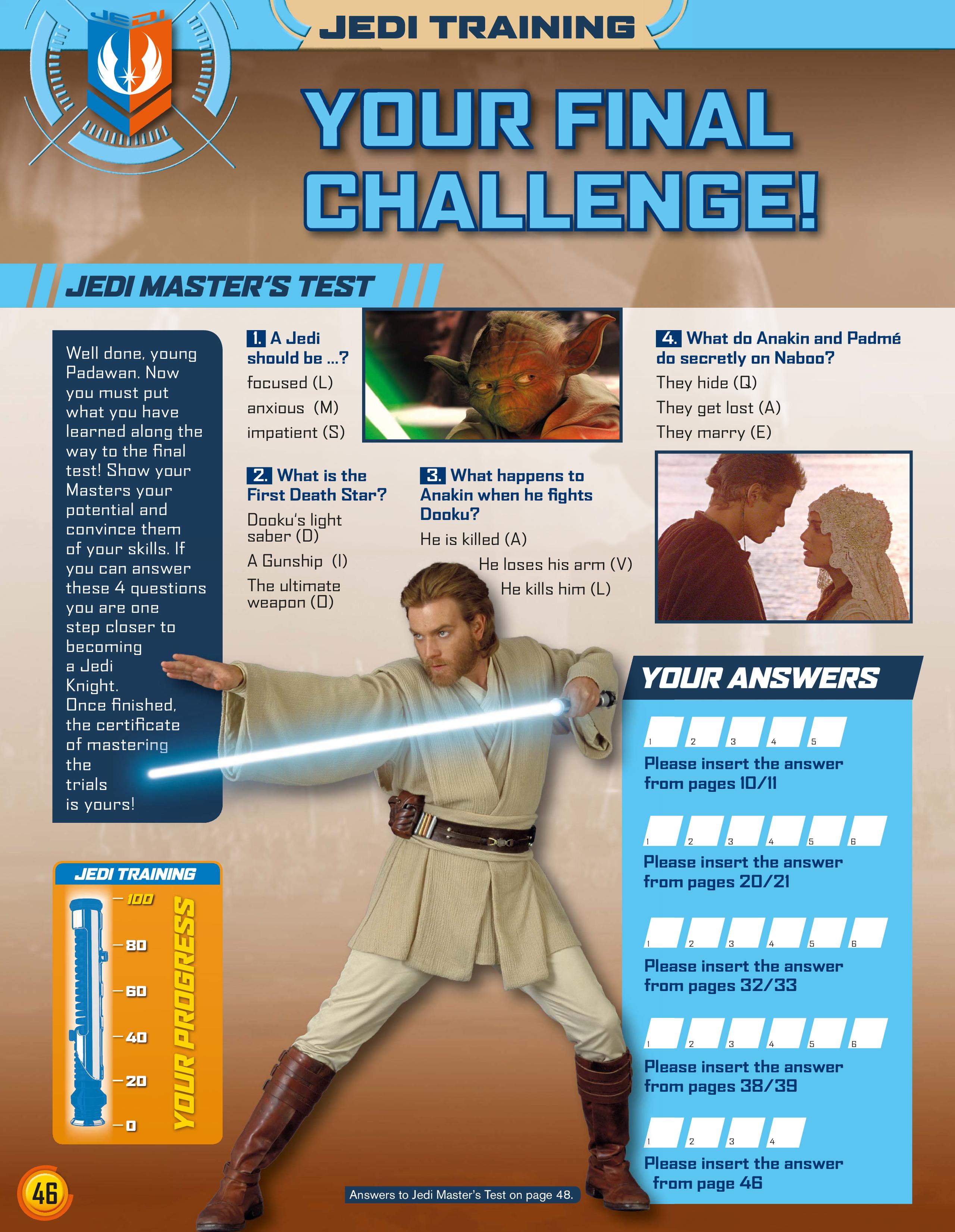 Read online Star Wars Jedi Master Magazine comic -  Issue #2 - 46