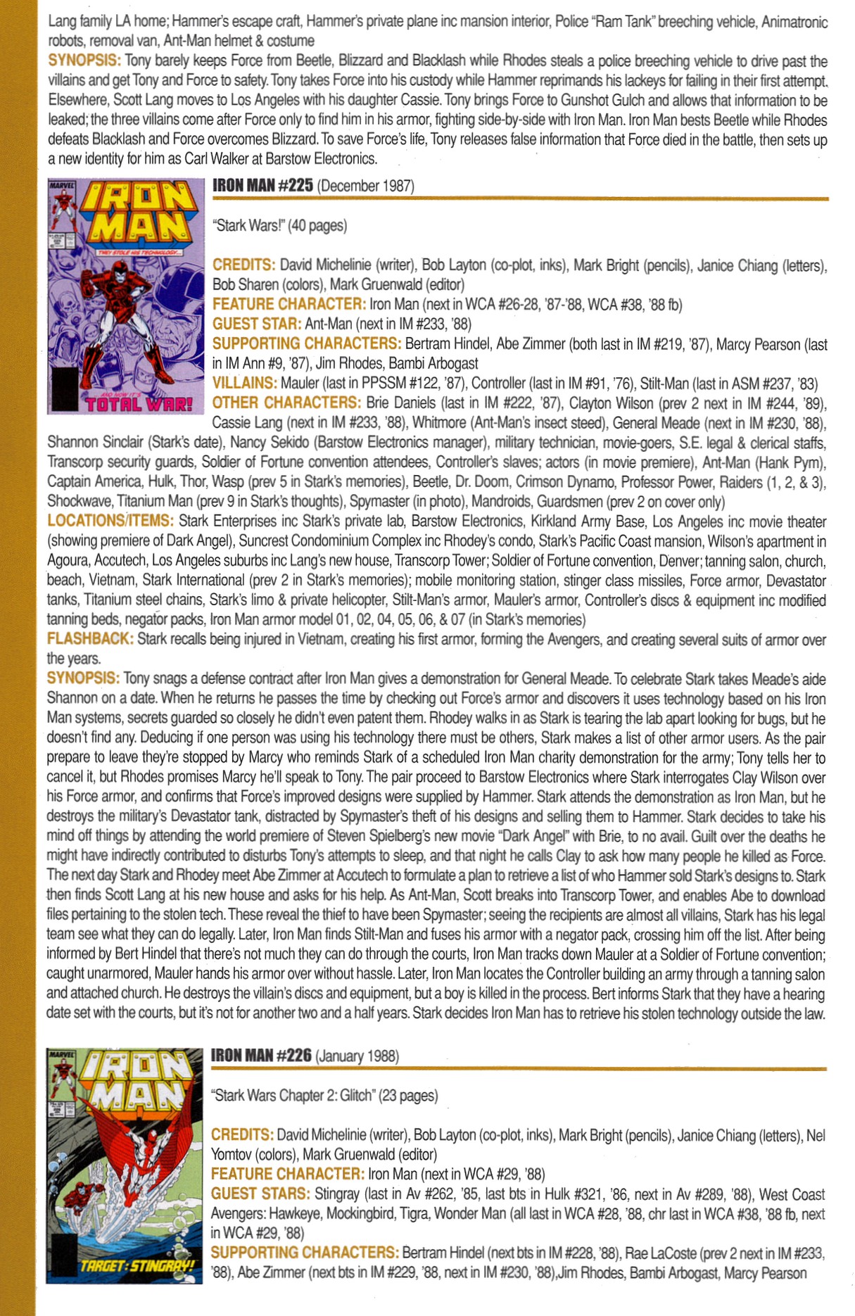 Read online Official Index to the Marvel Universe comic -  Issue #7 - 28