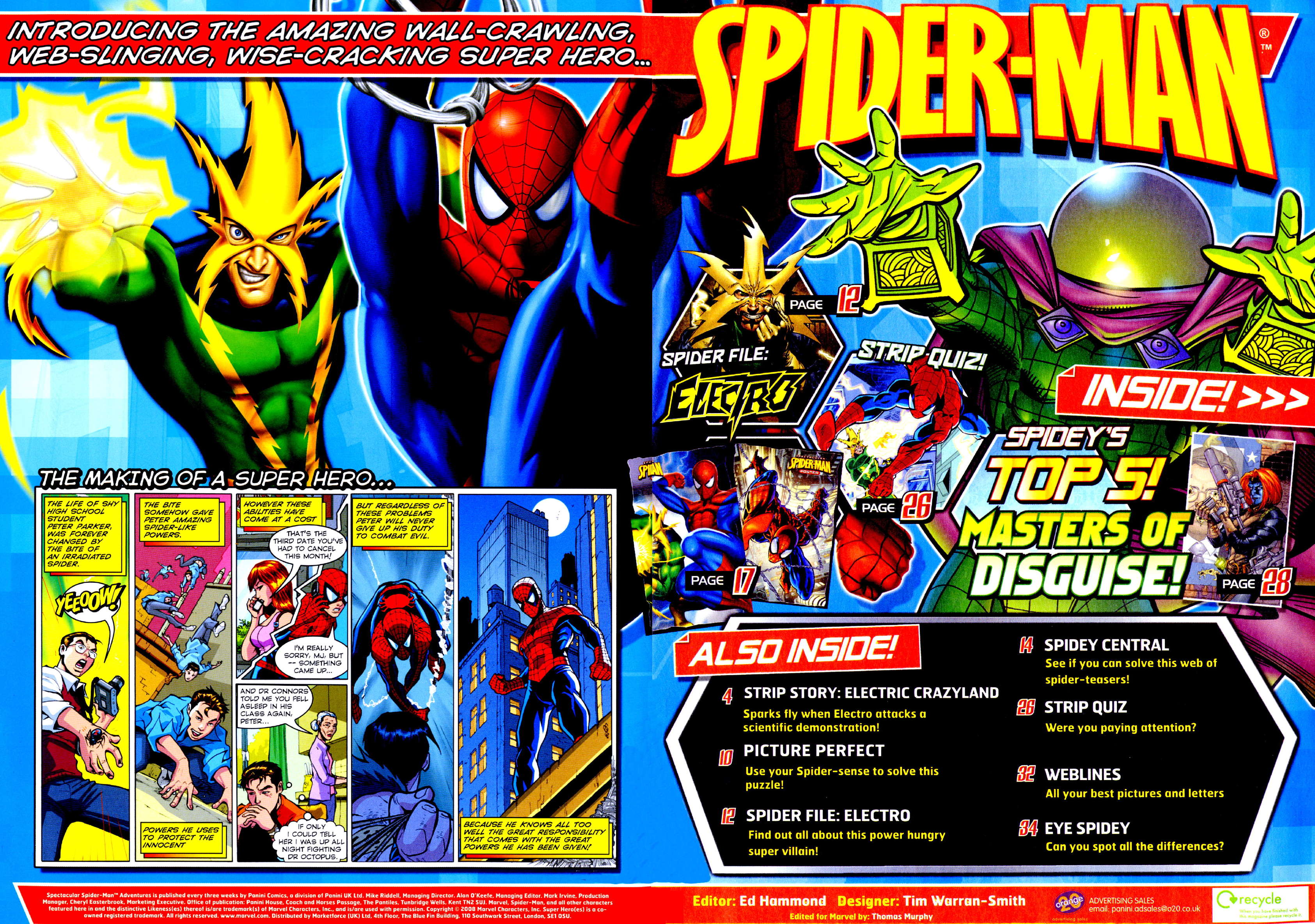 Read online Spectacular Spider-Man Adventures comic -  Issue #166 - 2