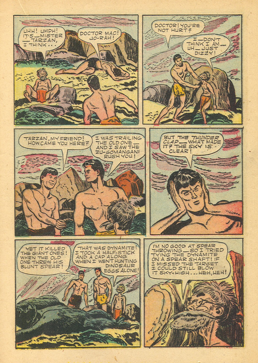 Read online Tarzan (1948) comic -  Issue #24 - 21