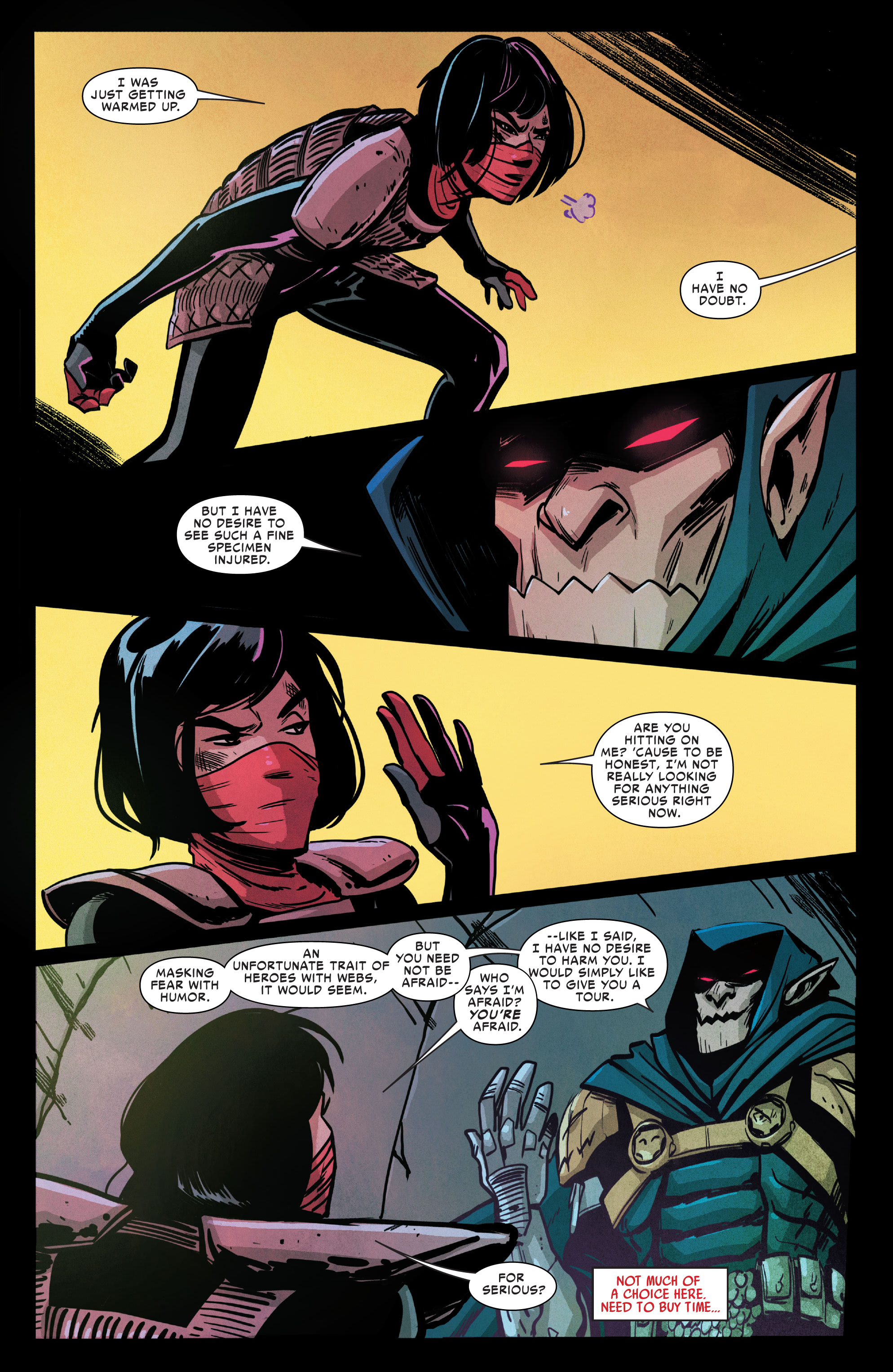 Read online Silk: Out of the Spider-Verse comic -  Issue # TPB 1 (Part 3) - 93