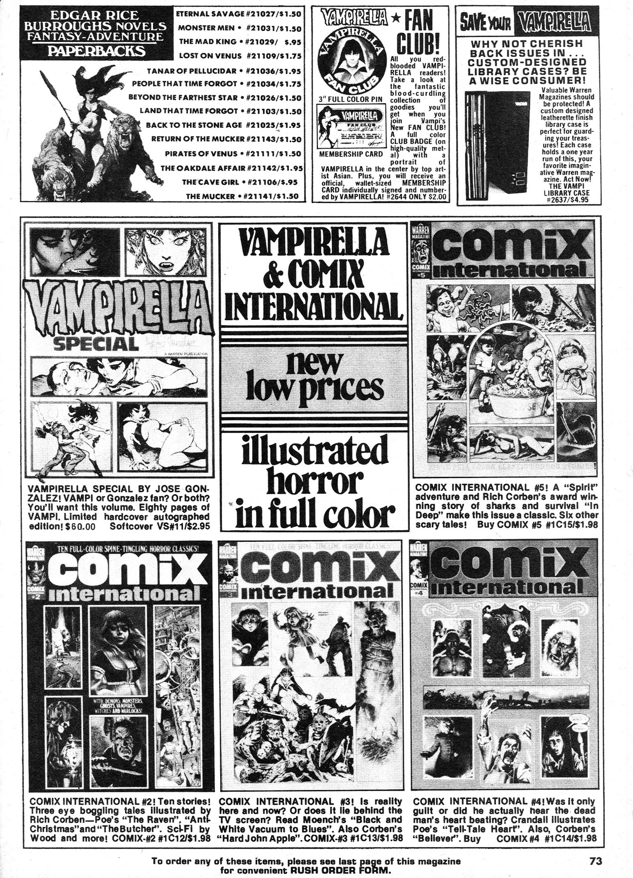 Read online Vampirella (1969) comic -  Issue #82 - 73