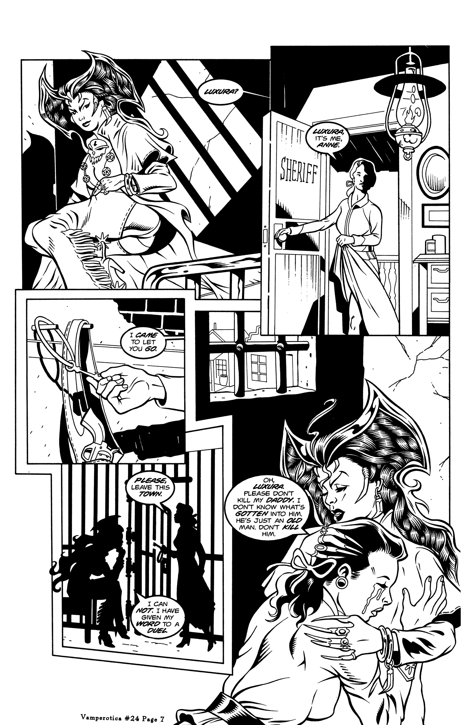 Read online Vamperotica comic -  Issue #24 - 9