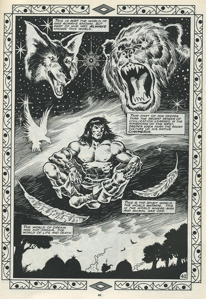 The Savage Sword Of Conan issue 167 - Page 47
