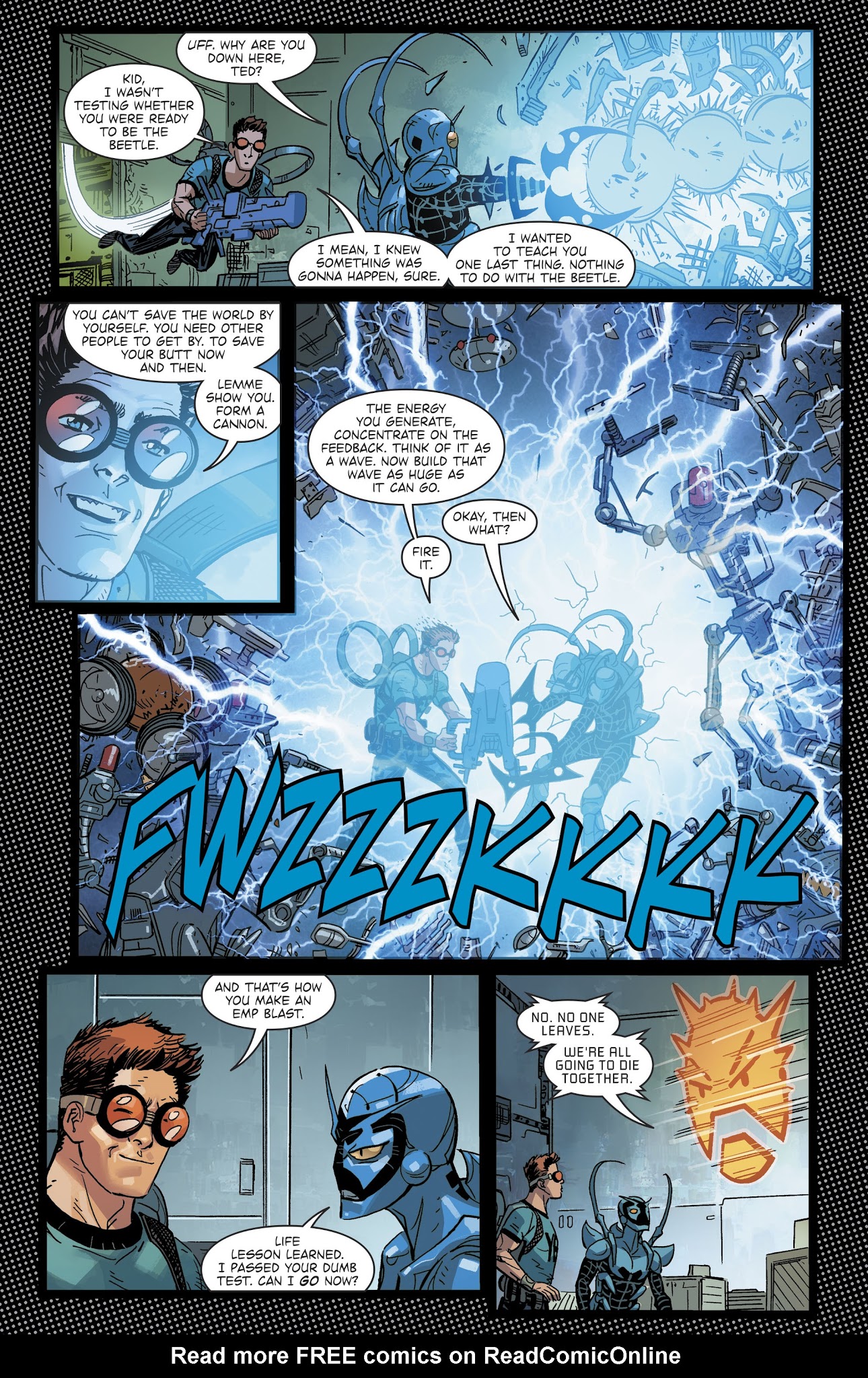 Read online Blue Beetle (2016) comic -  Issue #18 - 18