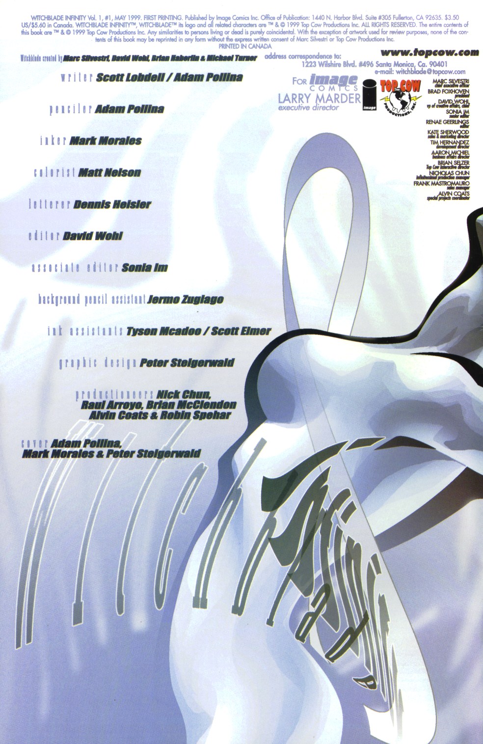 Read online Witchblade Infinity comic -  Issue # Full - 2