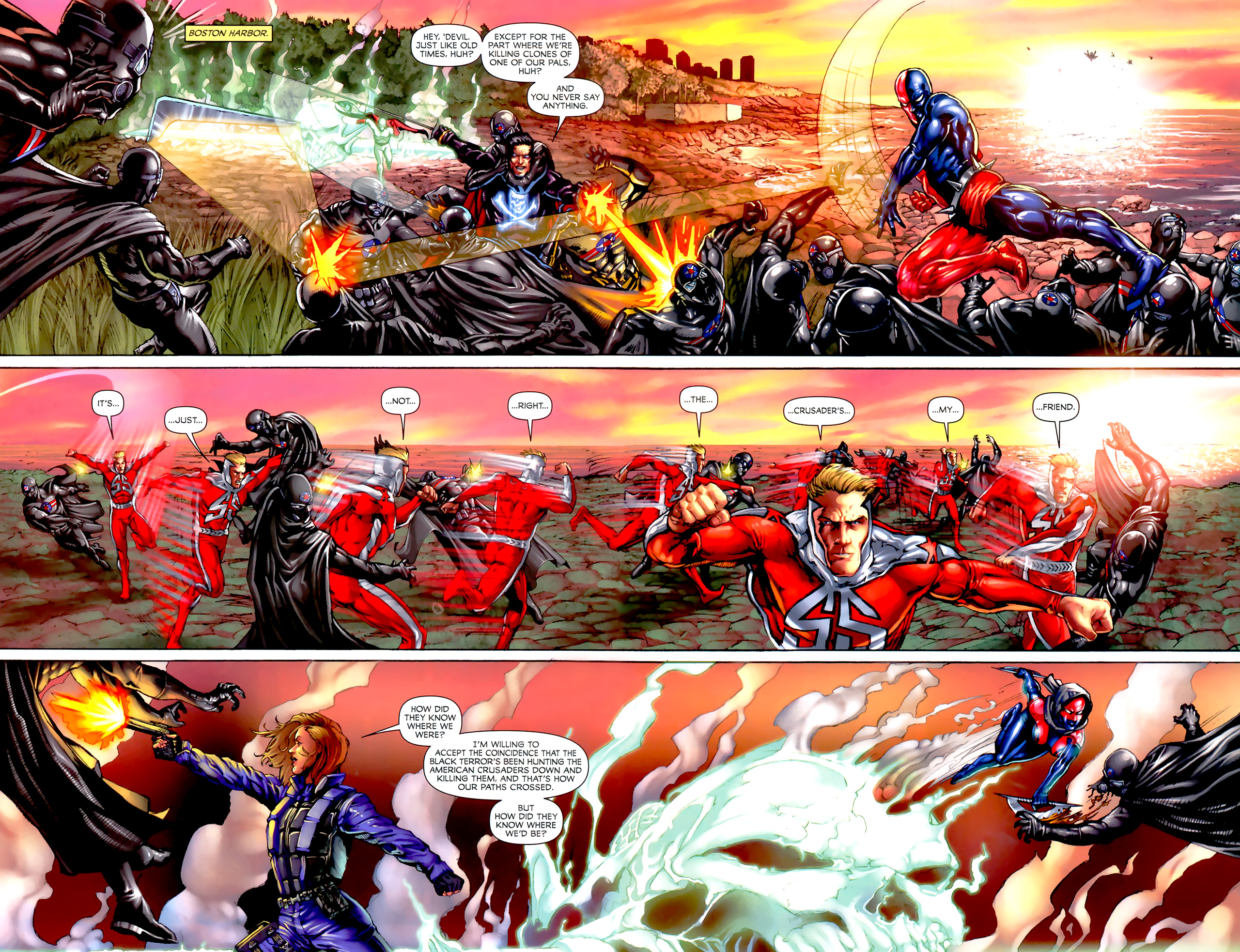 Read online Project Superpowers: Chapter Two comic -  Issue #5 - 21
