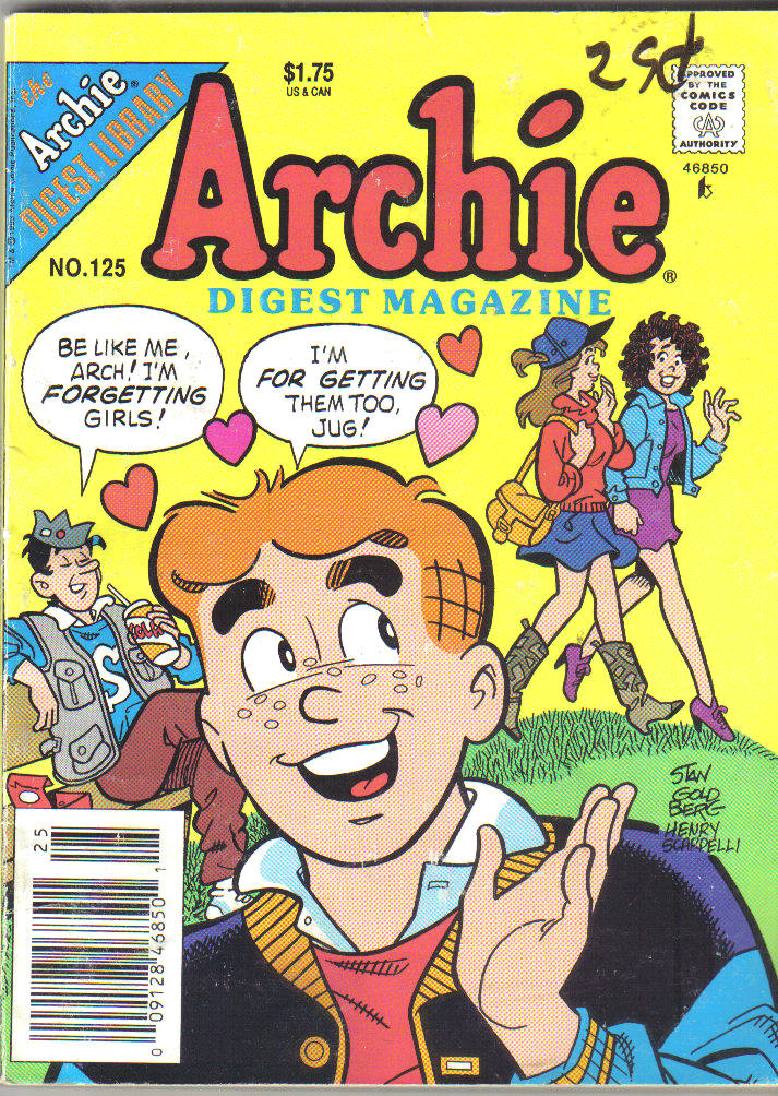 Read online Archie Digest Magazine comic -  Issue #125 - 1
